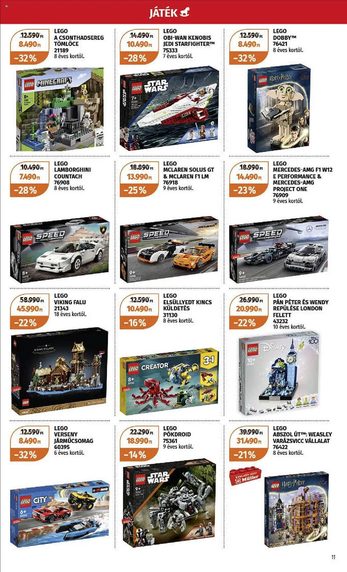 Katalógus Müller akciós újság november 27.-tól december 10.-ig 2023. - Oldal 11