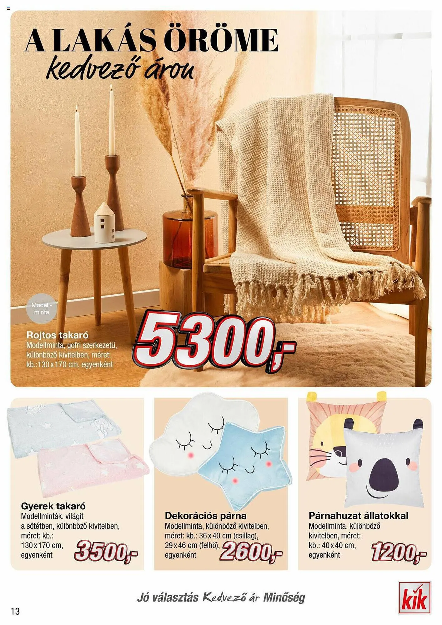 Katalógus Kik akciós újság augusztus 21.-tól szeptember 4.-ig 2023. - Oldal 13