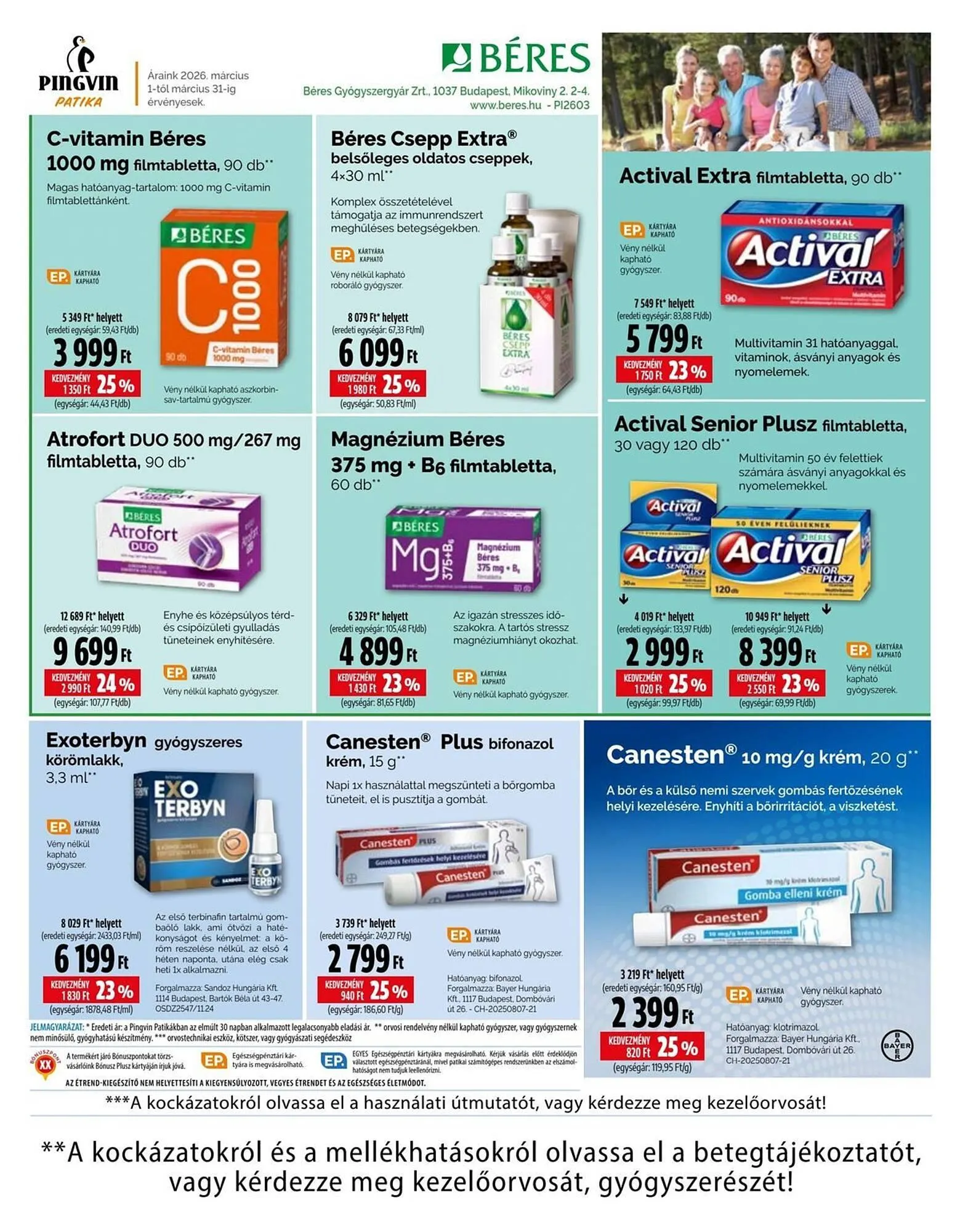 Katalógus Pingvin Patika akciós újság március 1.-tól március 31.-ig 2026. - Oldal 5