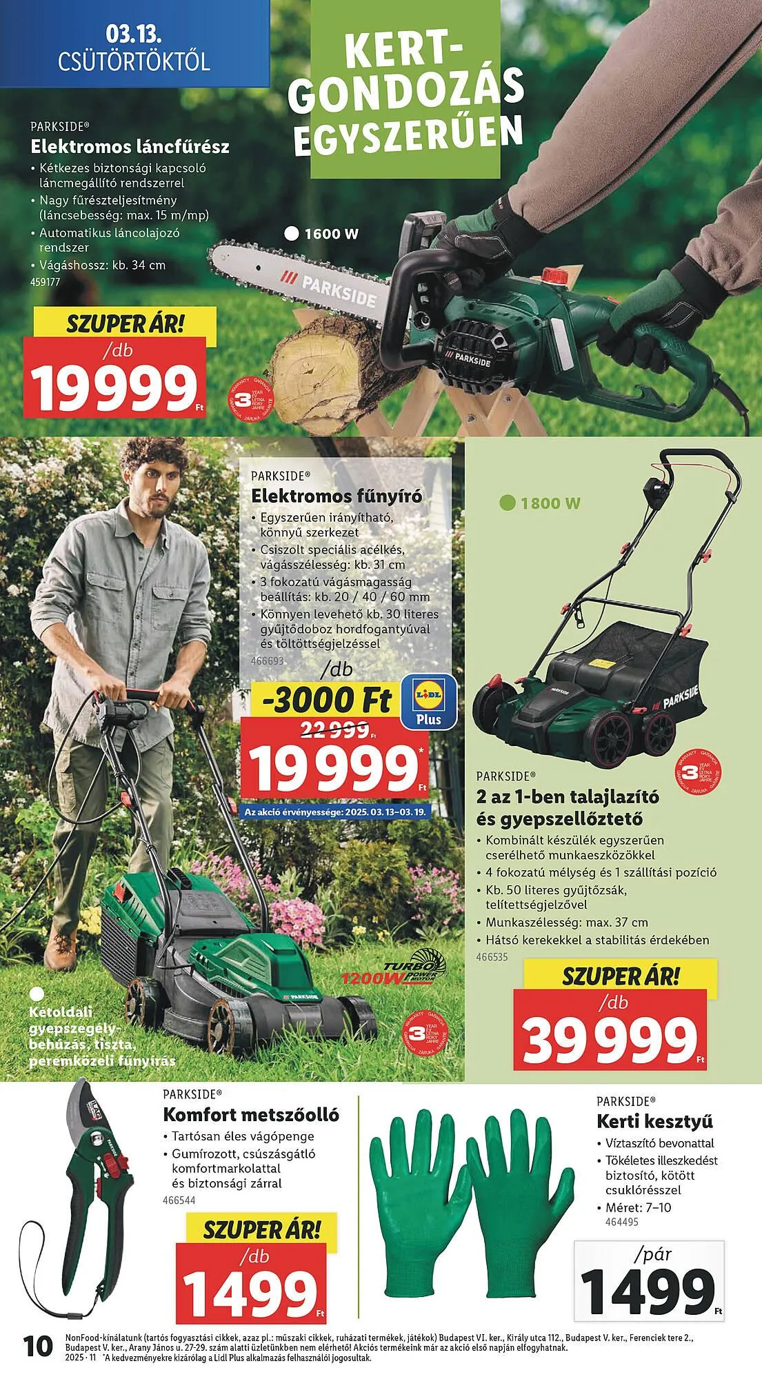 Katalógus Lidl akciós újság március 13.-tól március 19.-ig 2025. - Oldal 10