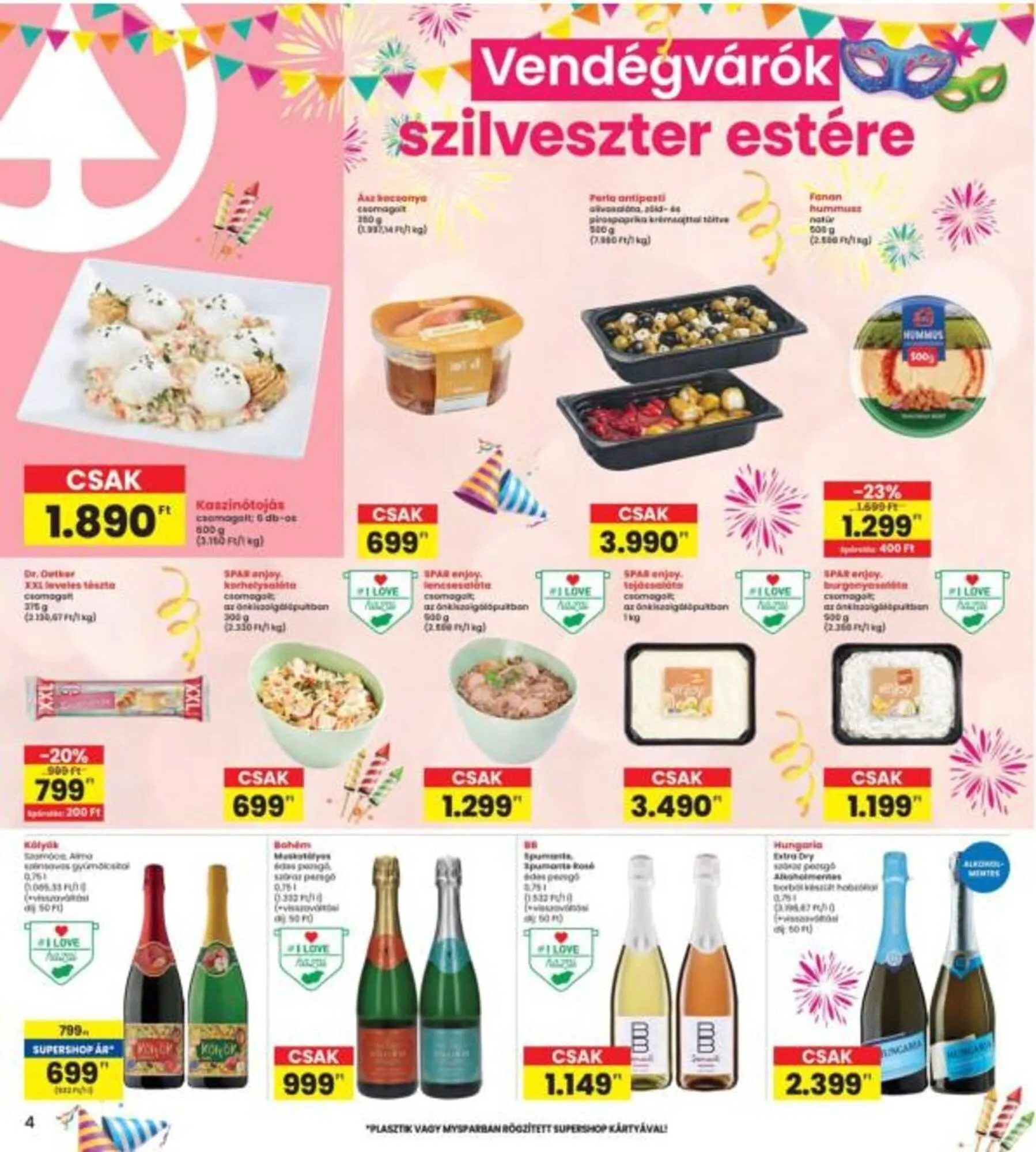 Katalógus Interspar akciós újság december 23.-tól január 2.-ig 2026. - Oldal 4