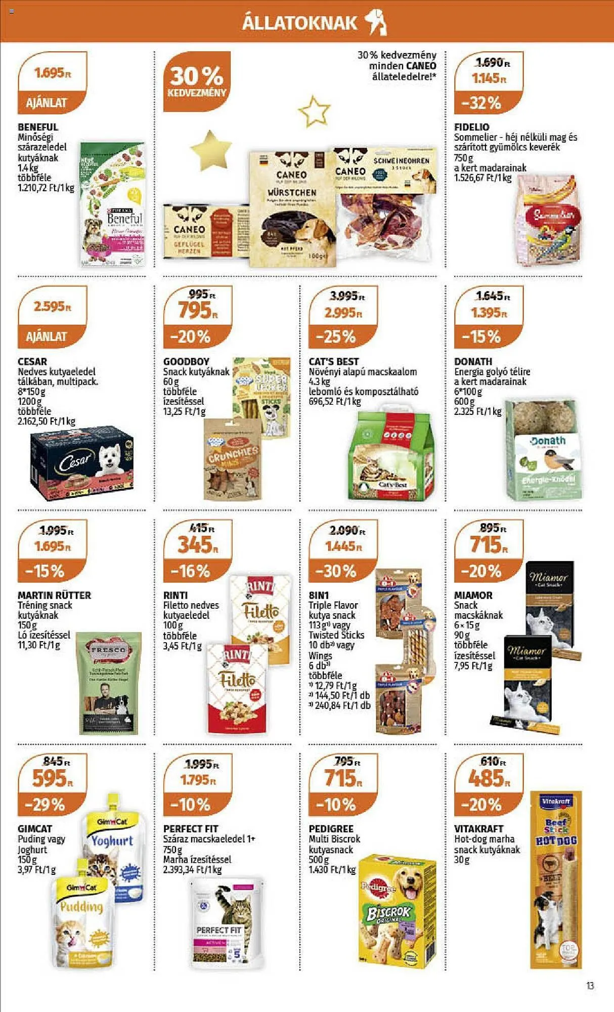 Katalógus Müller akciós újság november 27.-tól december 3.-ig 2023. - Oldal 13
