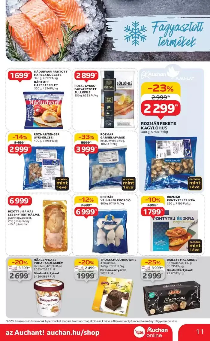 Katalógus Catalog Auchan október 28.-tól november 6.-ig 2024. - Oldal 11