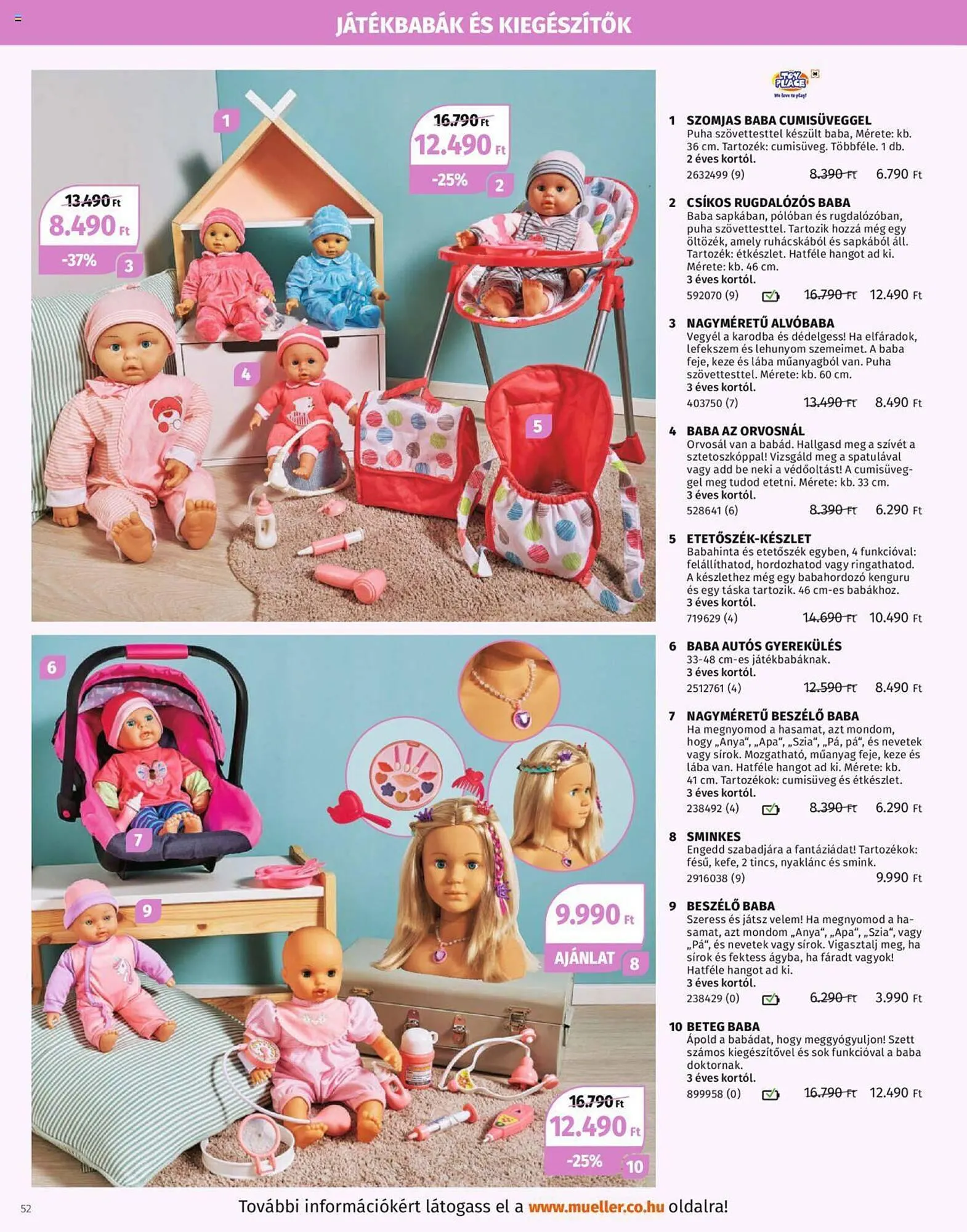 Katalógus Müller akciós újság október 30.-tól december 31.-ig 2023. - Oldal 52