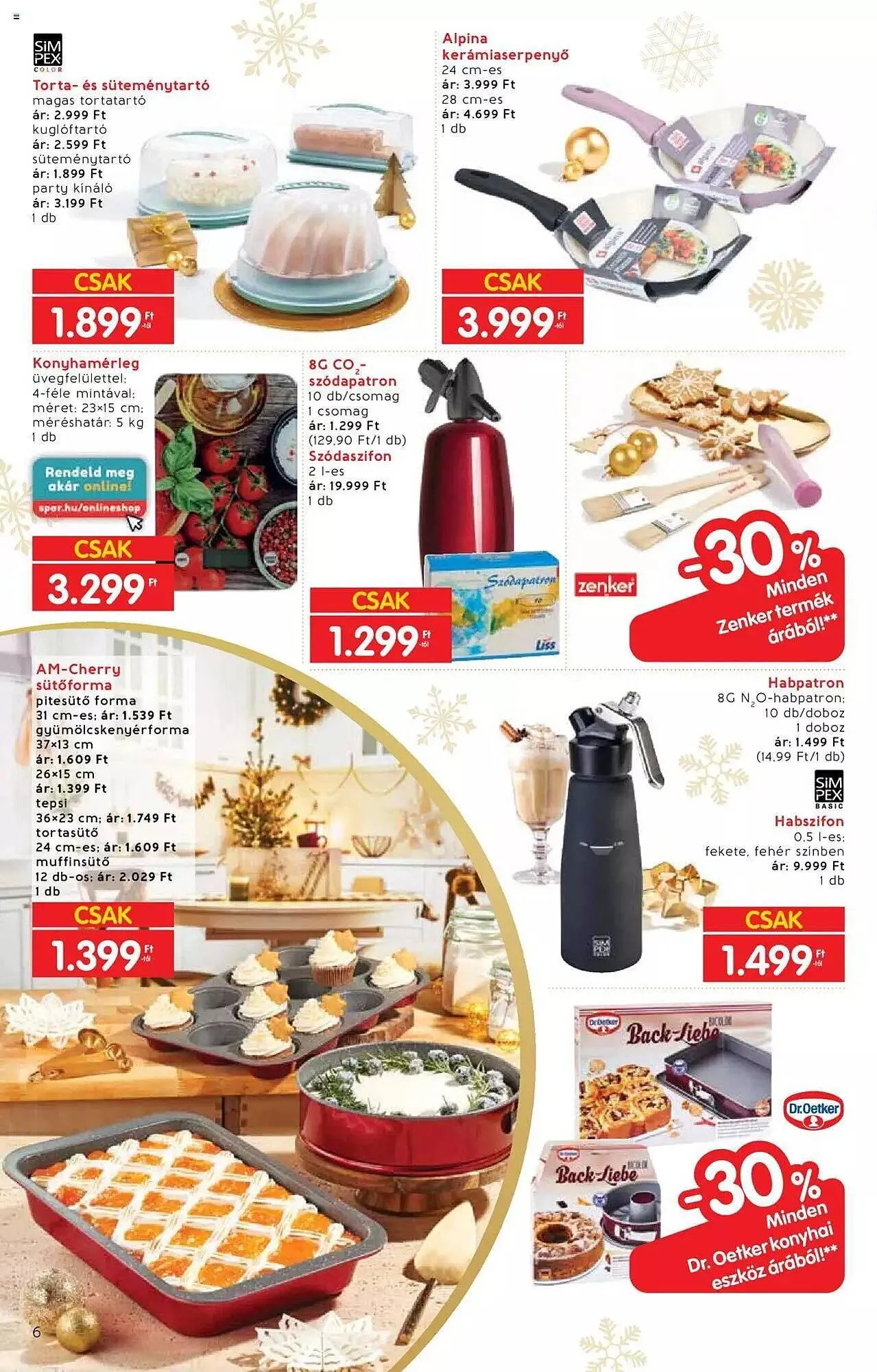 Katalógus Interspar akciós újság november 22.-tól december 24.-ig 2023. - Oldal 6