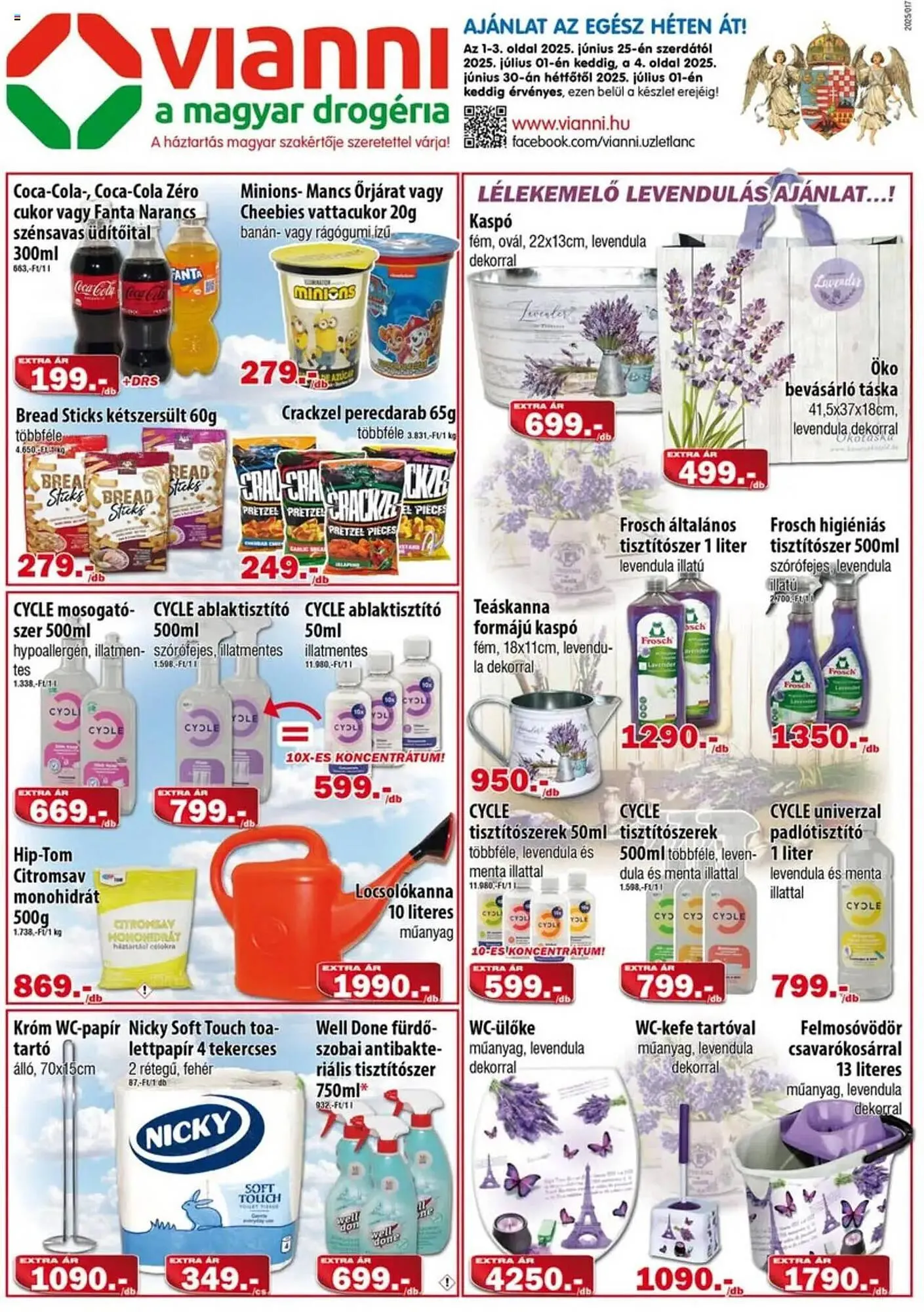 Vianni Drogéria akciós újság - 1