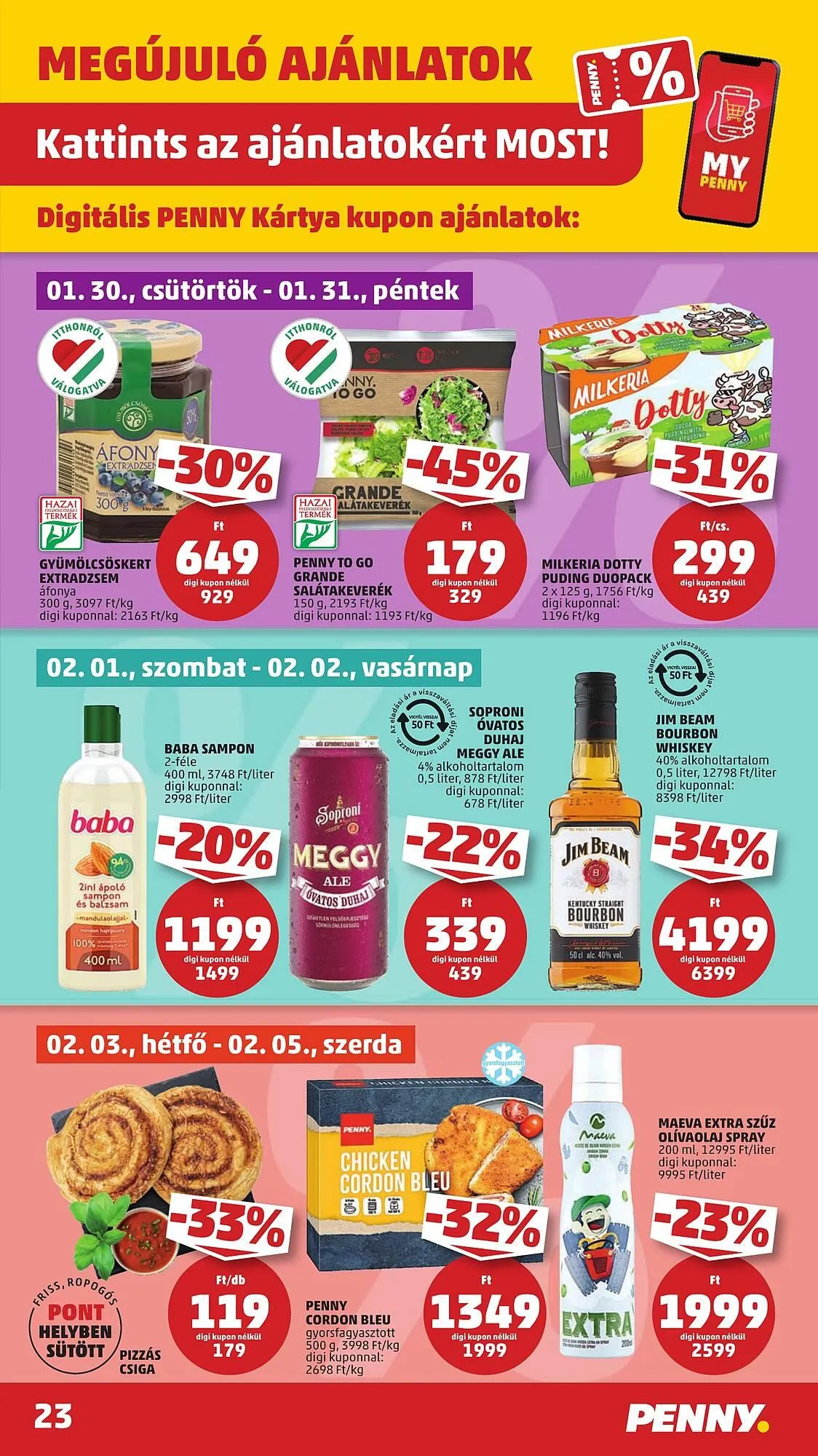 Katalógus PENNY akciós újság január 30.-tól február 5.-ig 2025. - Oldal 27