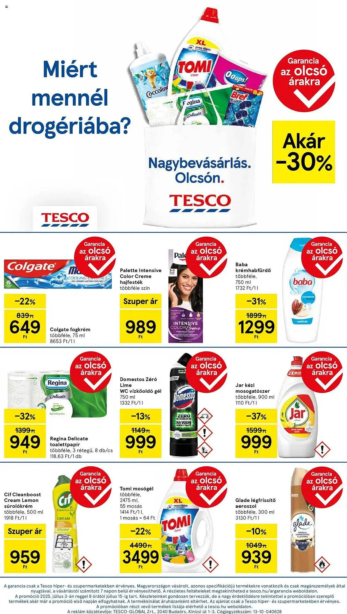 Katalógus Tesco akciós újság július 3.-tól július 9.-ig 2025. - Oldal 13