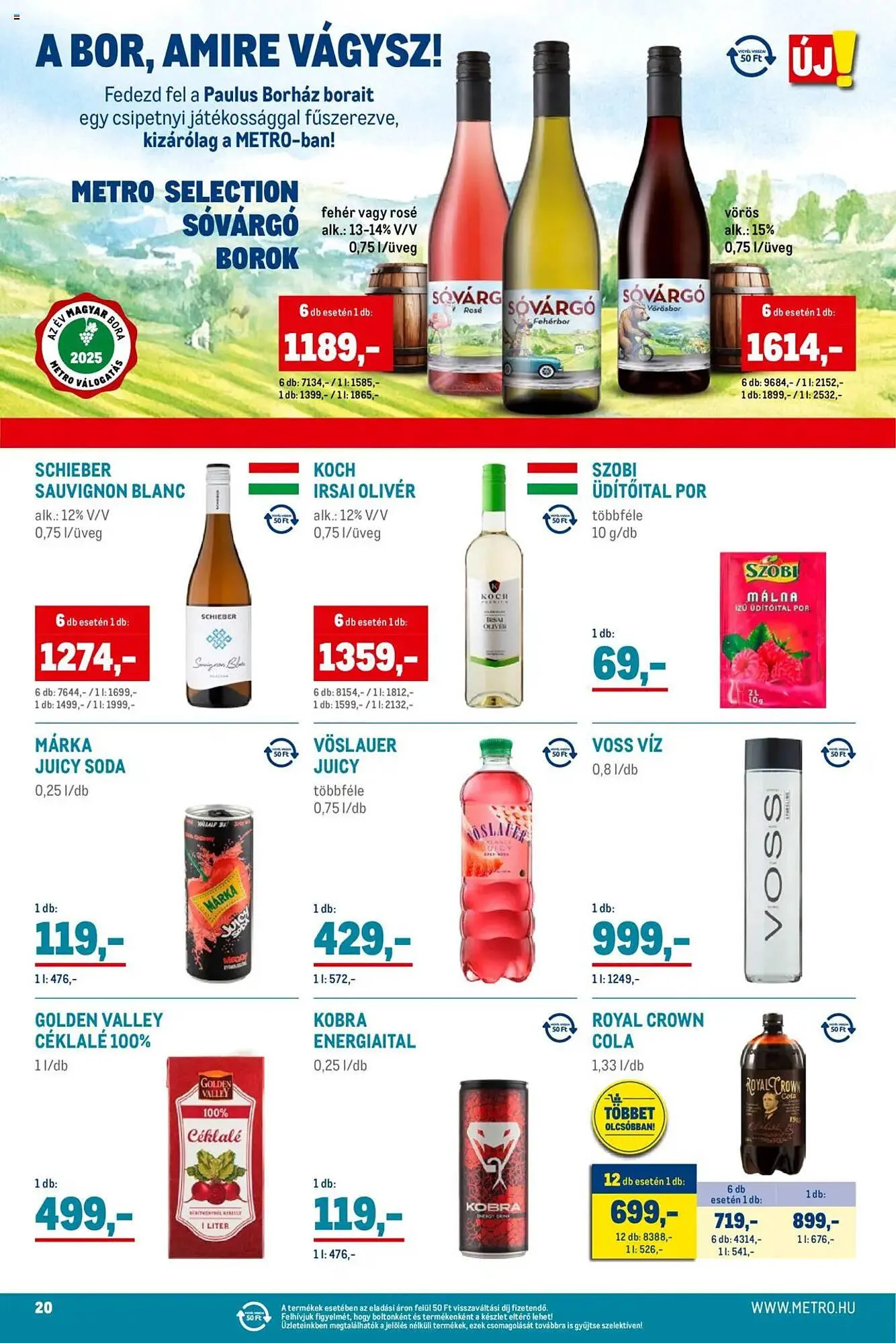 Katalógus Metro akciós újság május 2.-tól május 31.-ig 2025. - Oldal 20