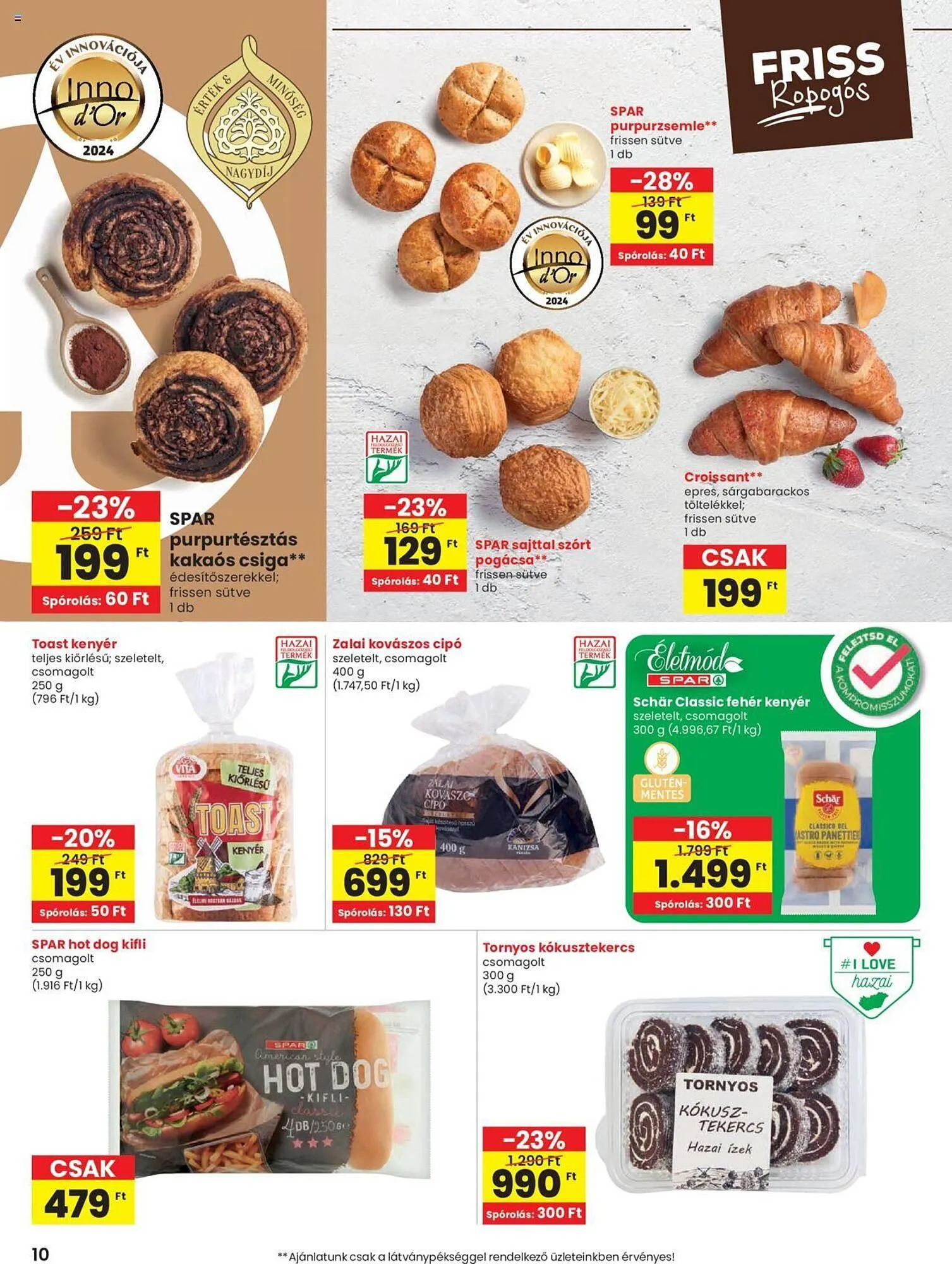 Katalógus Spar akciós újság augusztus 8.-tól augusztus 8.-ig 2024. - Oldal 10