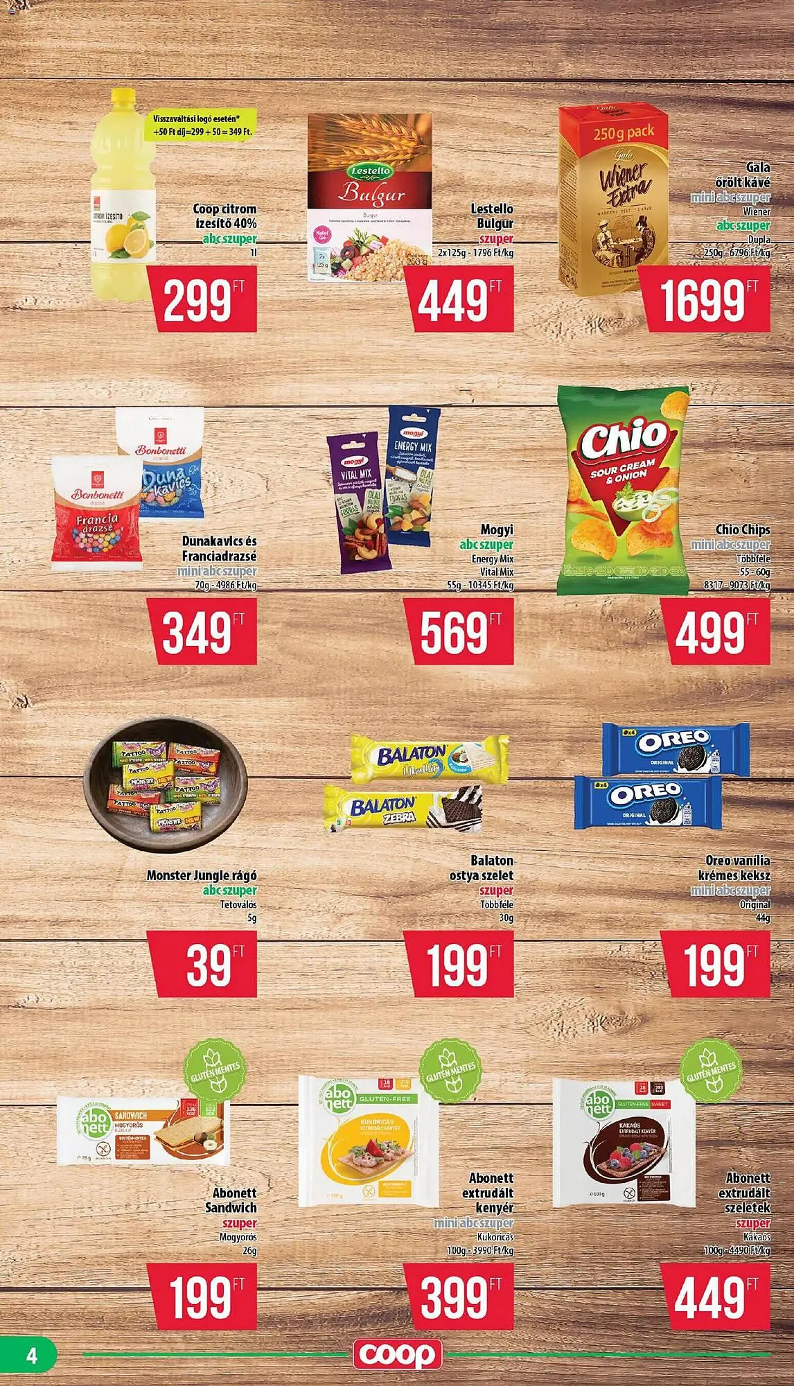 Katalógus Coop akciós újság március 19.-tól március 25.-ig 2026. - Oldal 4