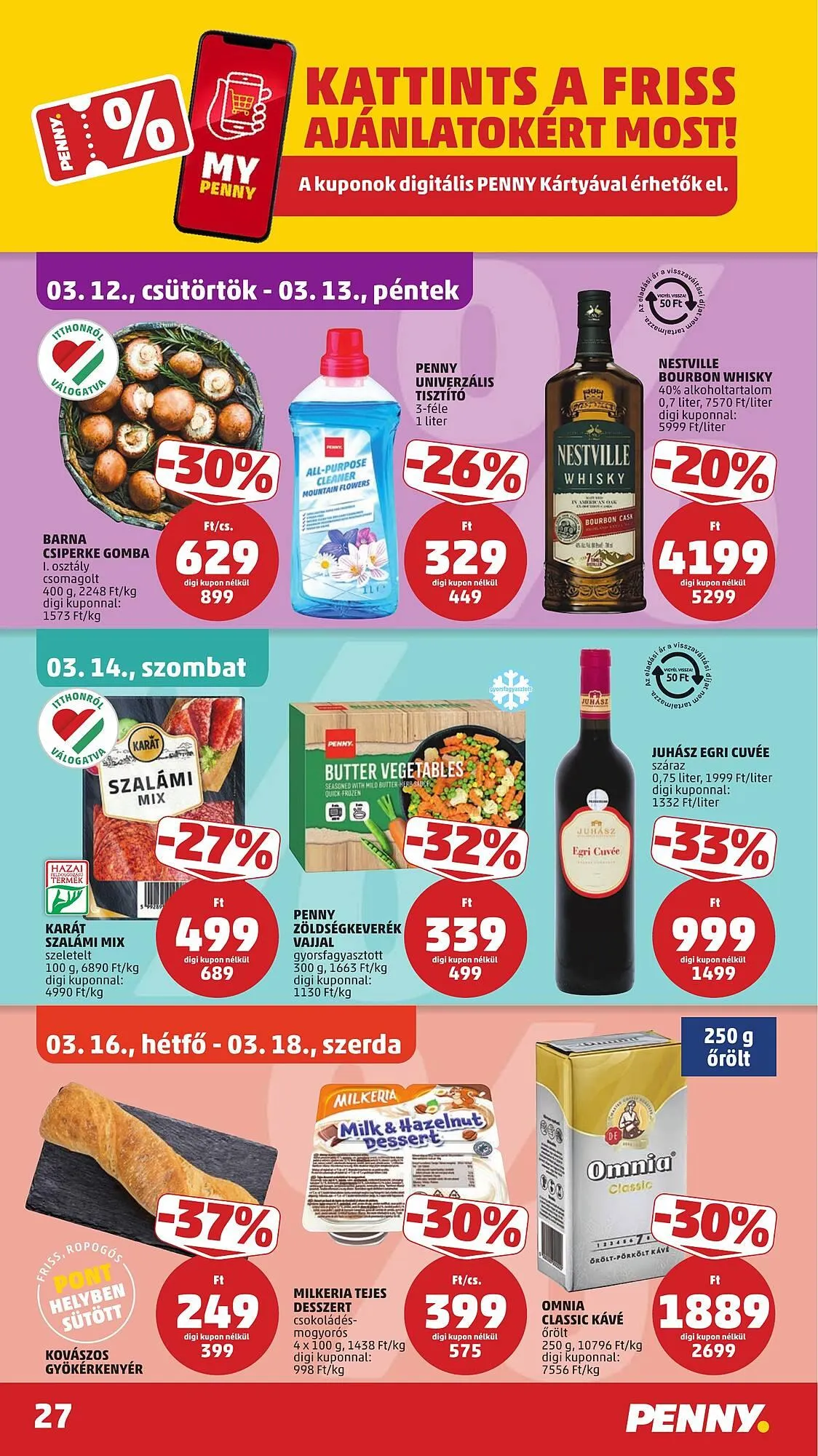 Katalógus PENNY akciós újság március 12.-tól március 18.-ig 2026. - Oldal 33