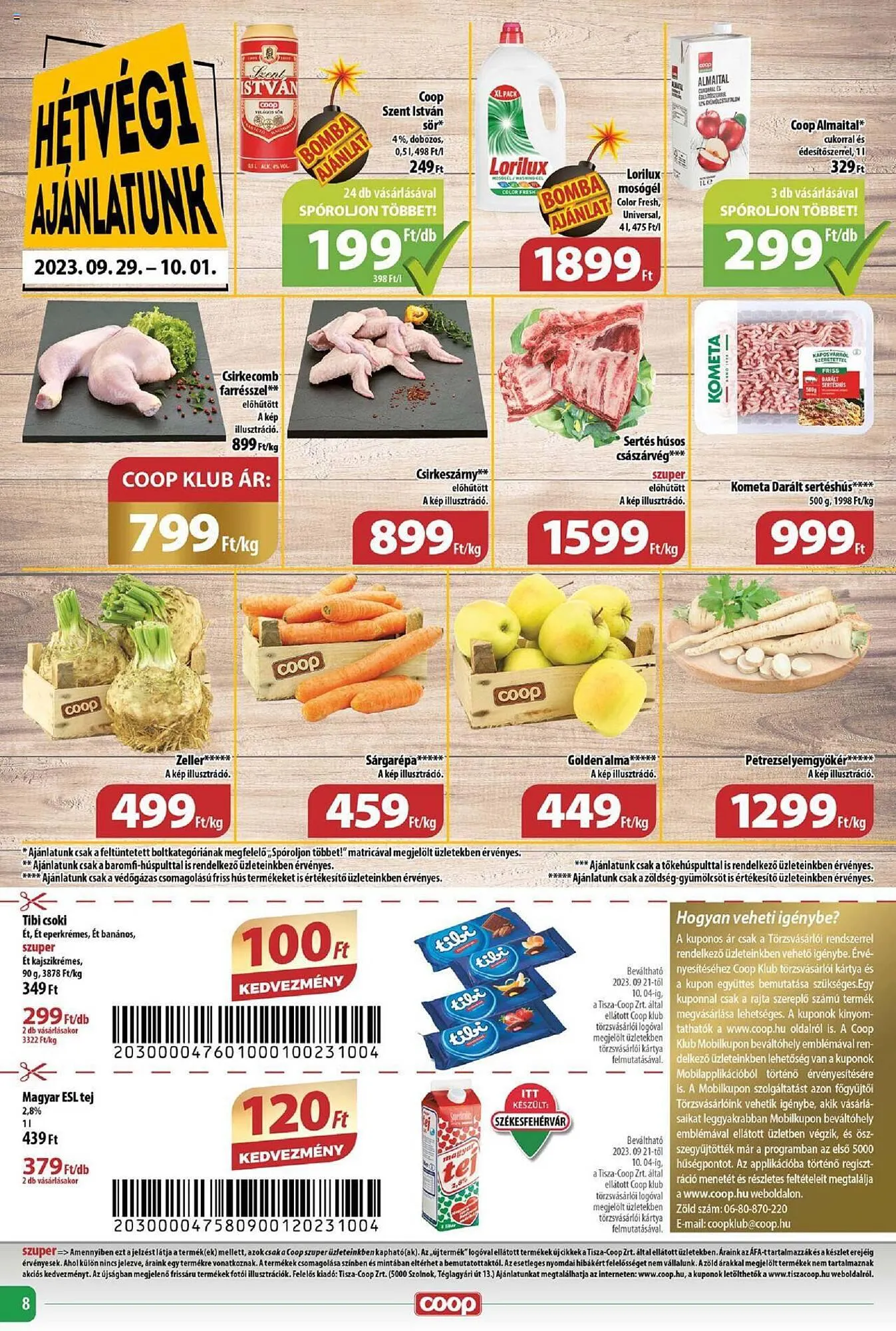 Katalógus Coop akciós újság szeptember 28.-tól október 4.-ig 2023. - Oldal 8