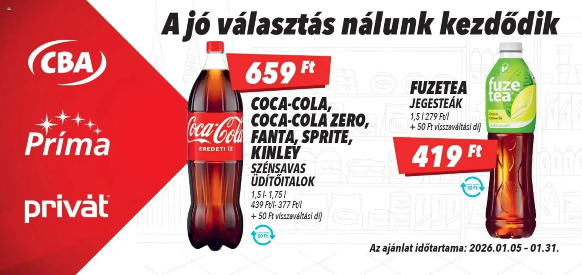 Katalógus Príma akciós újság január 5.-tól január 31.-ig 2026. - Oldal 2