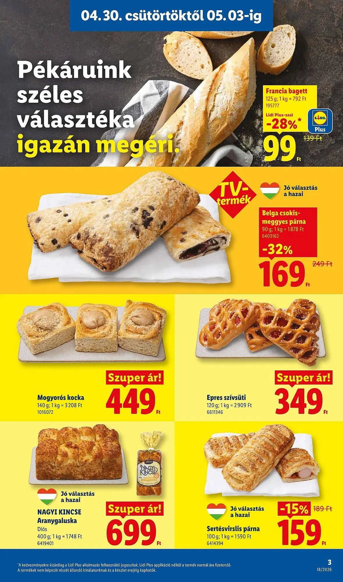 Katalógus Lidl akciós újság április 30.-tól május 6.-ig 2026. - Oldal 3