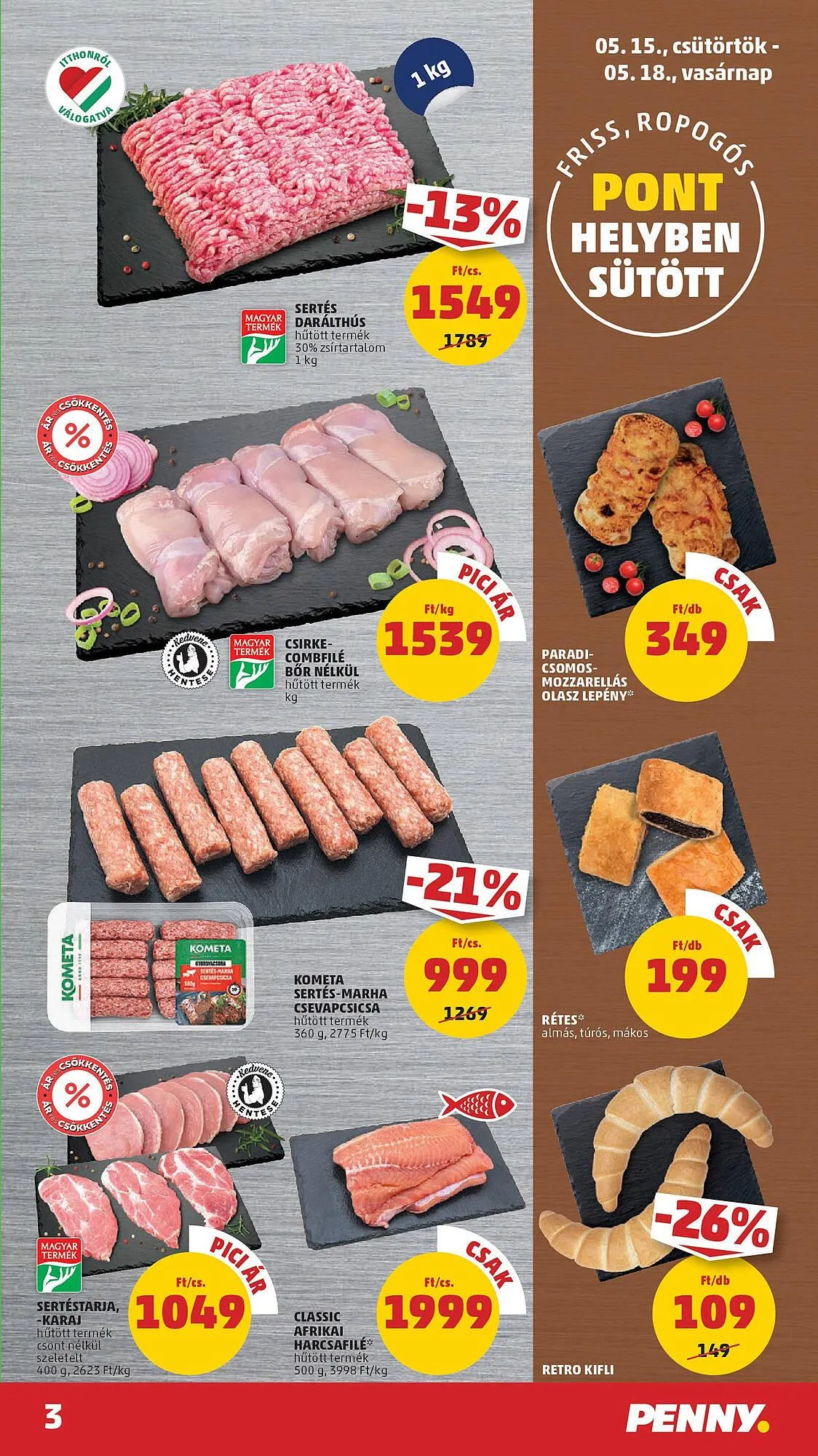 Katalógus PENNY akciós újság május 15.-tól május 21.-ig 2025. - Oldal 3