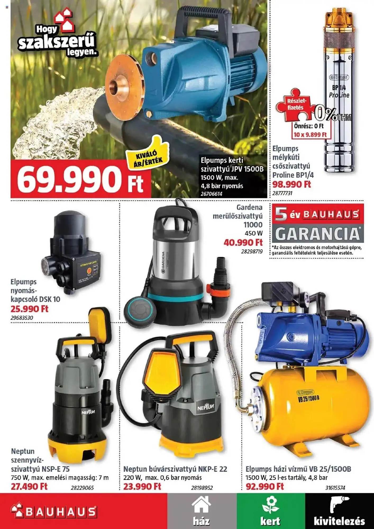 Katalógus Bauhaus akciós újság július 3.-tól augusztus 5.-ig 2025. - Oldal 15