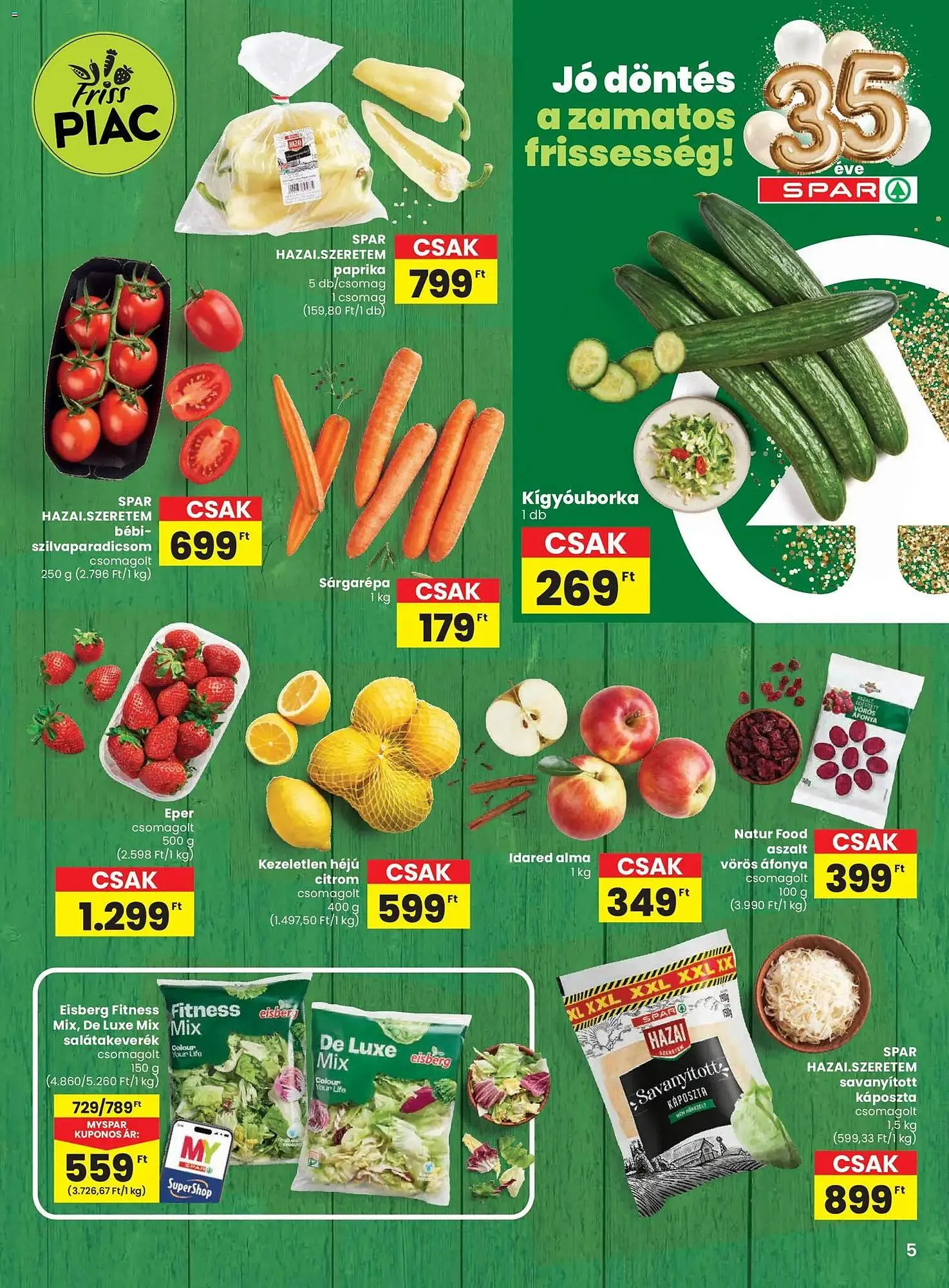 Katalógus Spar akciós újság március 26.-tól április 8.-ig 2026. - Oldal 5
