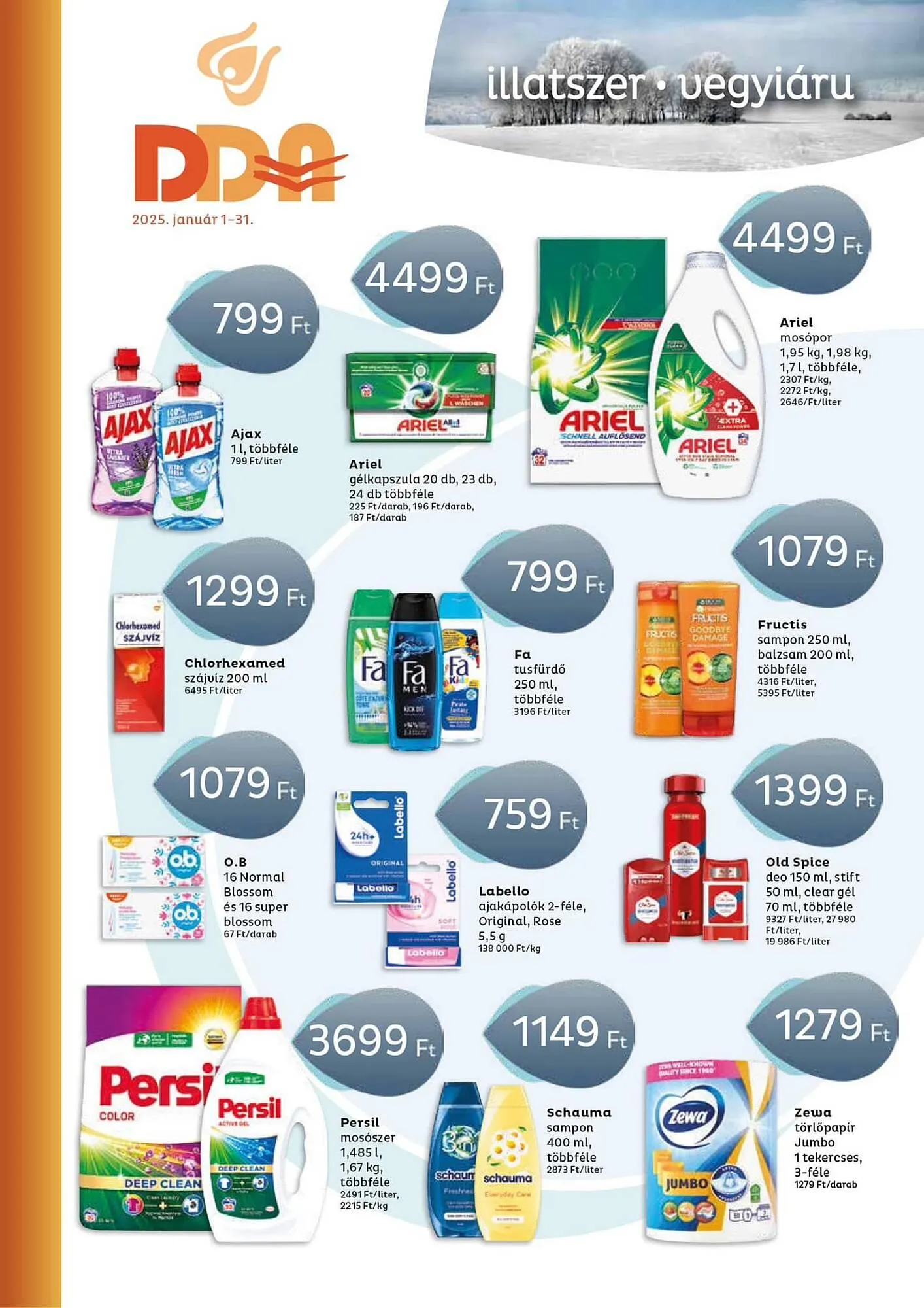 DDA akciós újság - 1