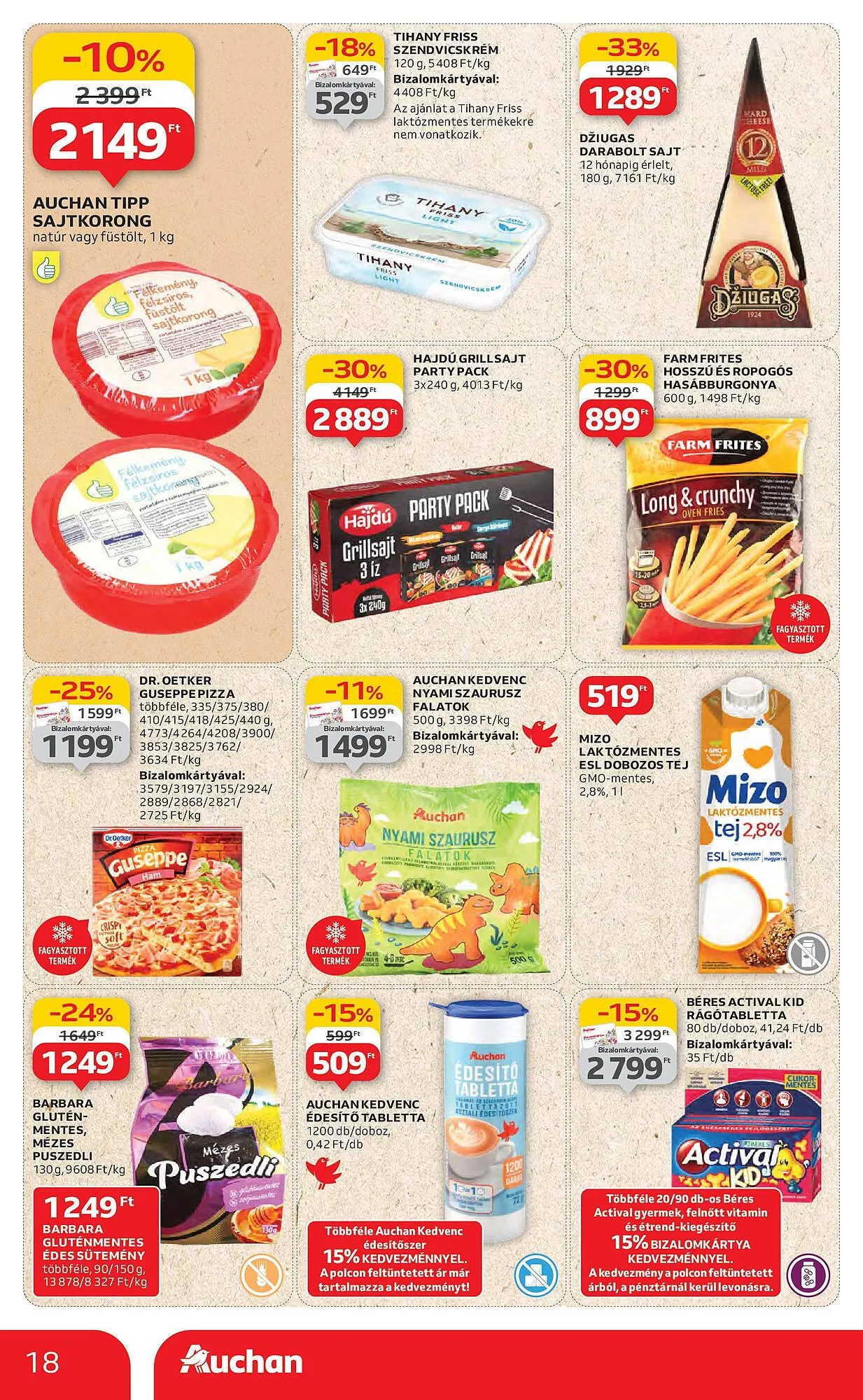Katalógus Auchan akciós újság június 19.-tól június 25.-ig 2025. - Oldal 18