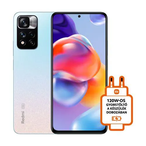 Redmi Note 11 Pro+ 5G 6GB+128GB okostelefon, Star Blue