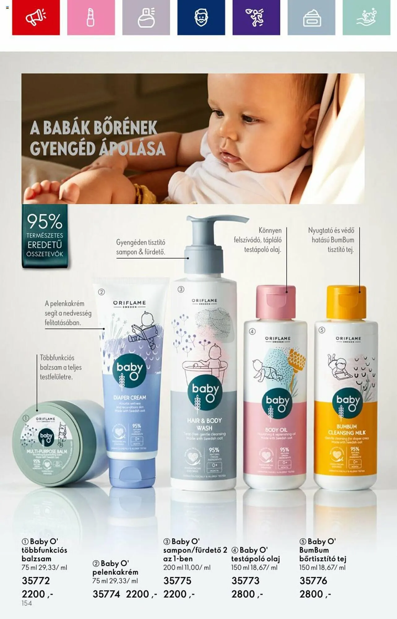 Katalógus Oriflame akciós újság augusztus 30.-tól szeptember 19.-ig 2023. - Oldal 154