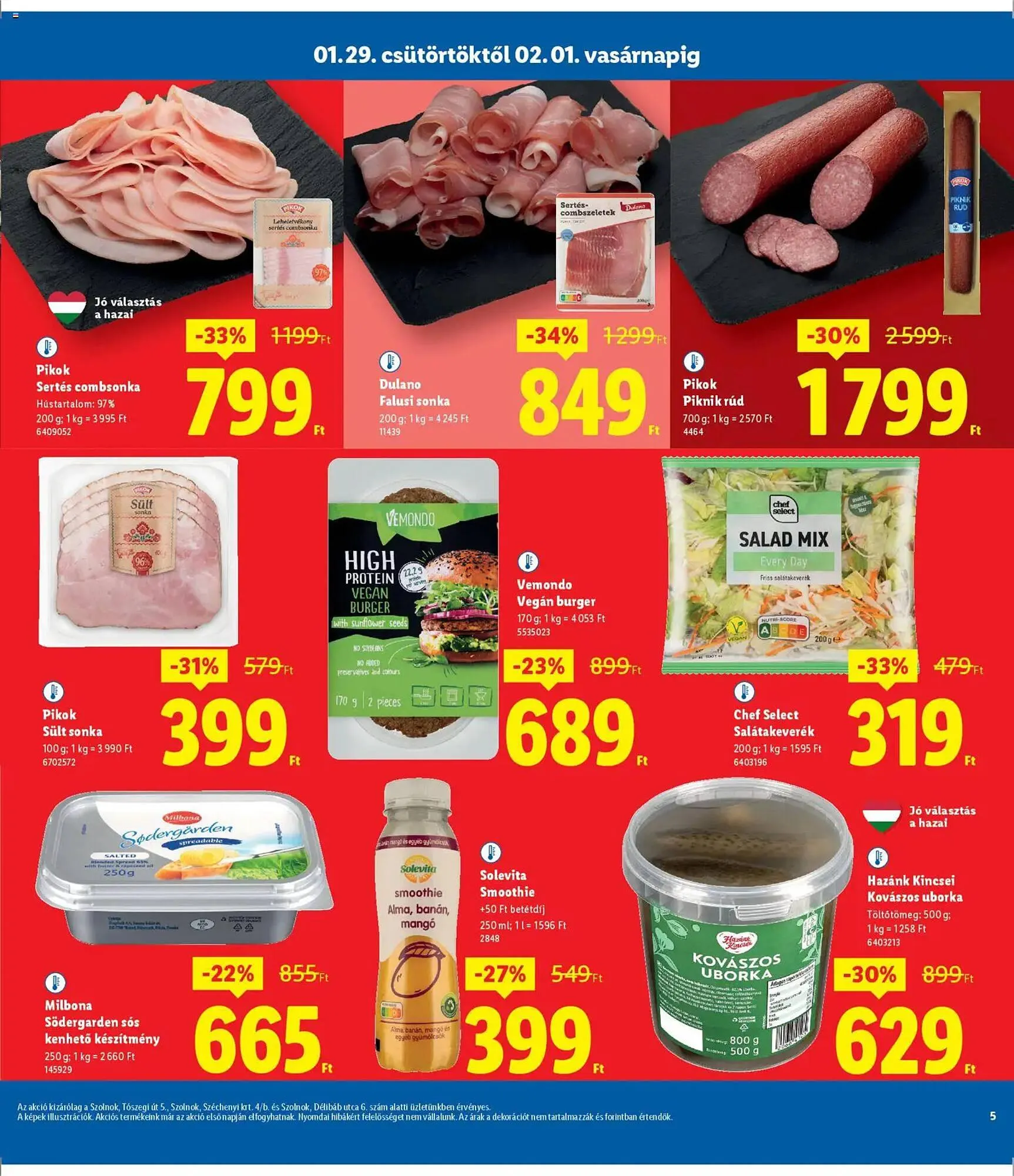 Katalógus Lidl akciós újság január 29.-tól február 1.-ig 2026. - Oldal 5
