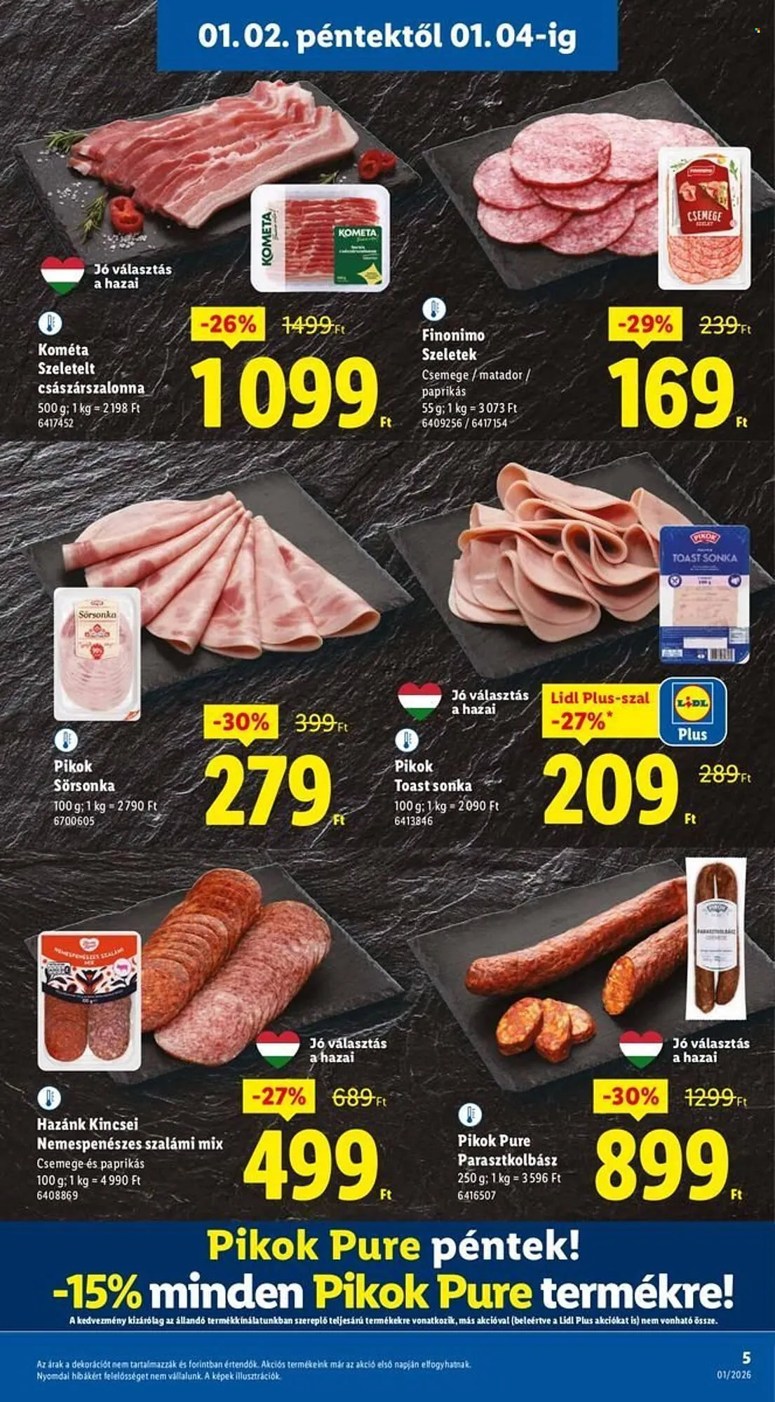 Katalógus Lidl akciós újság január 2.-tól január 7.-ig 2026. - Oldal 5