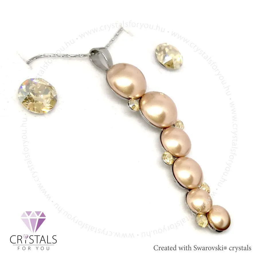 Gyöngysor szett Swanis® prémium kristállyal díszítve