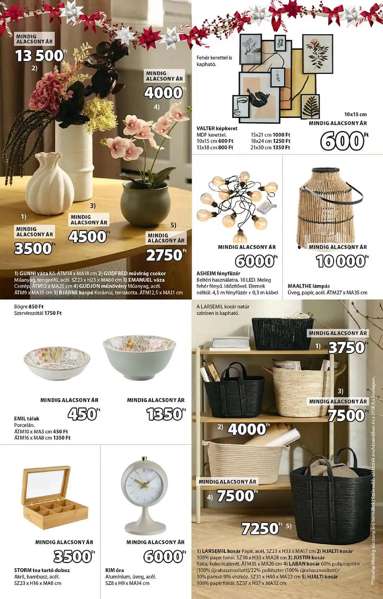 Katalógus JYSK akciós újság december 17.-tól december 30.-ig 2025. - Oldal 3