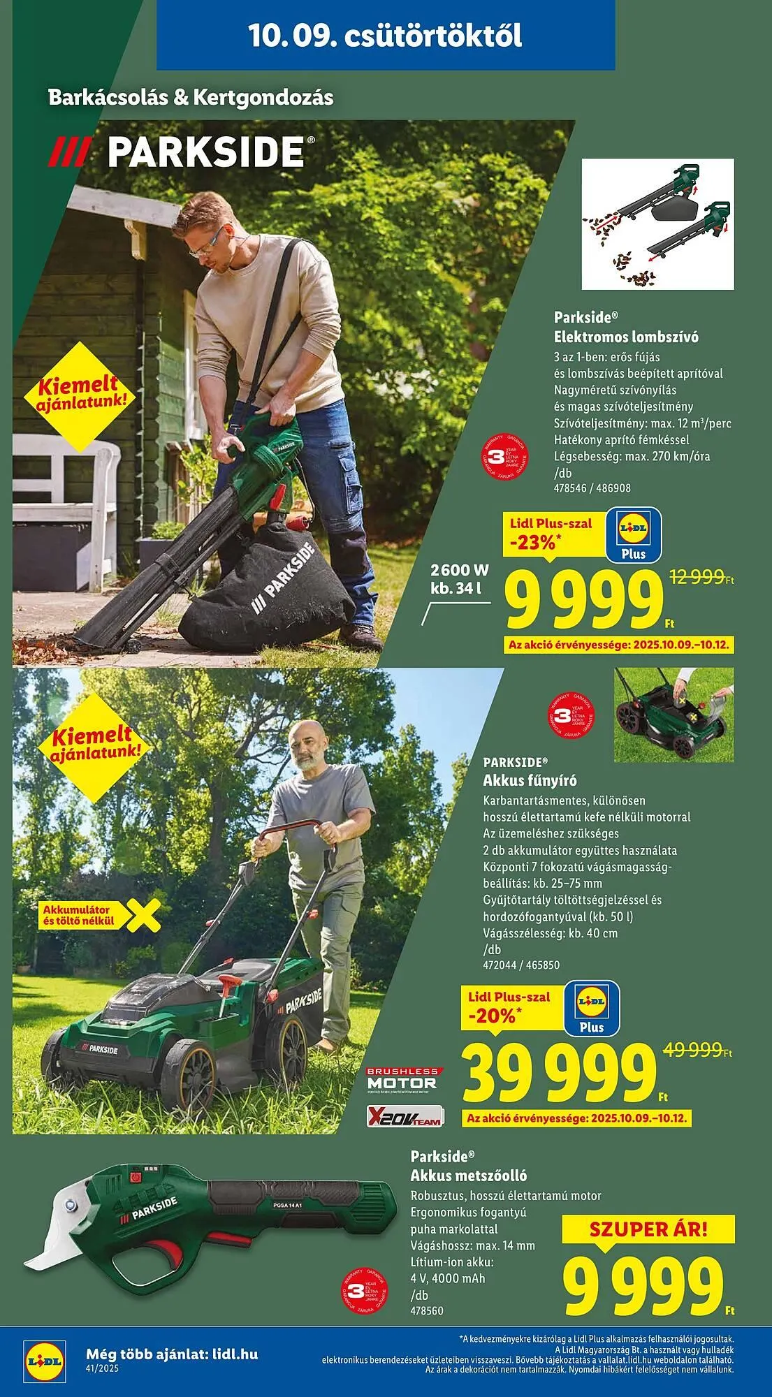 Katalógus Lidl akciós újság október 9.-tól október 15.-ig 2025. - Oldal 36
