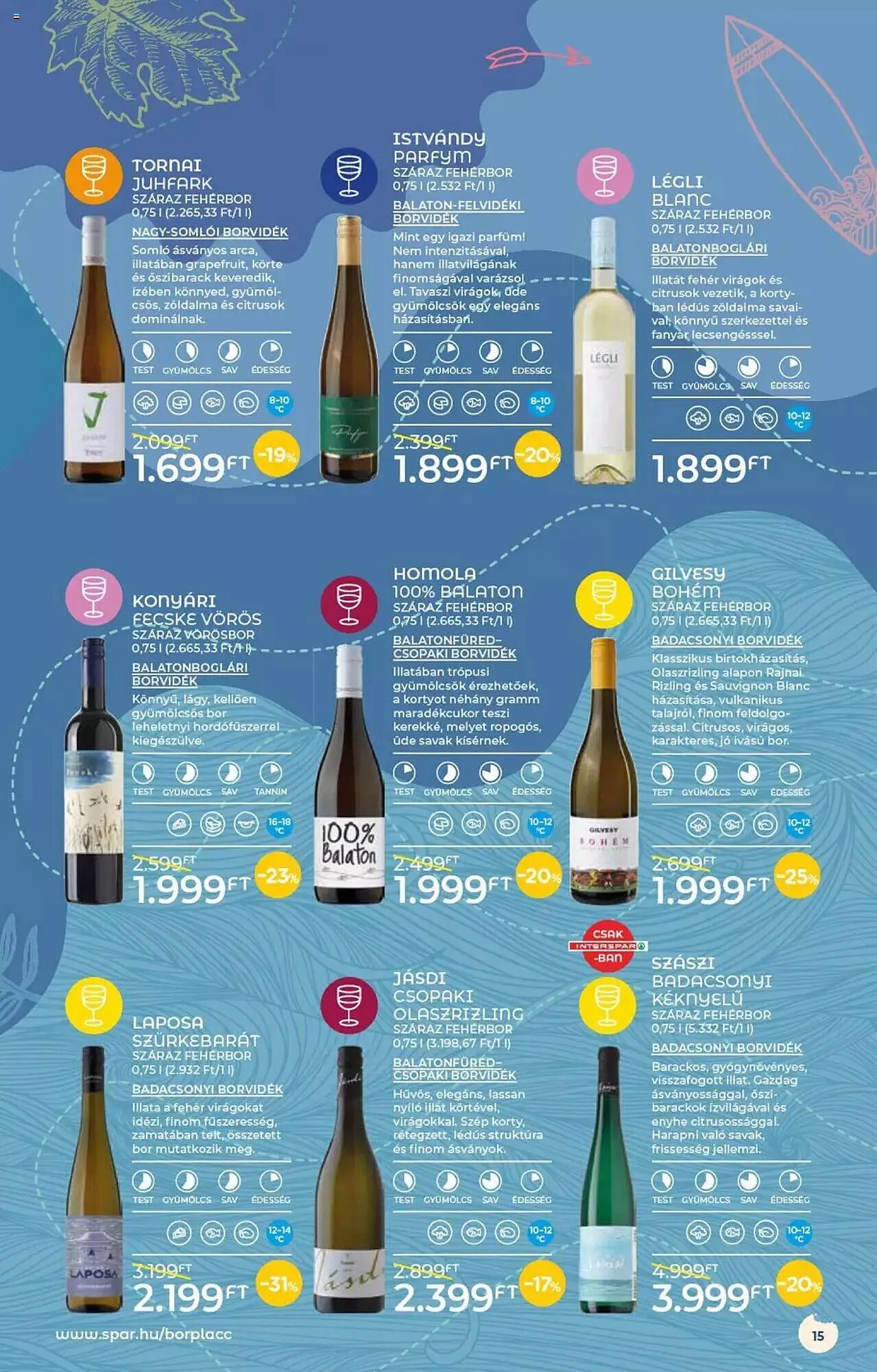 Katalógus Interspar akciós újság szeptember 6.-tól szeptember 27.-ig 2023. - Oldal 15