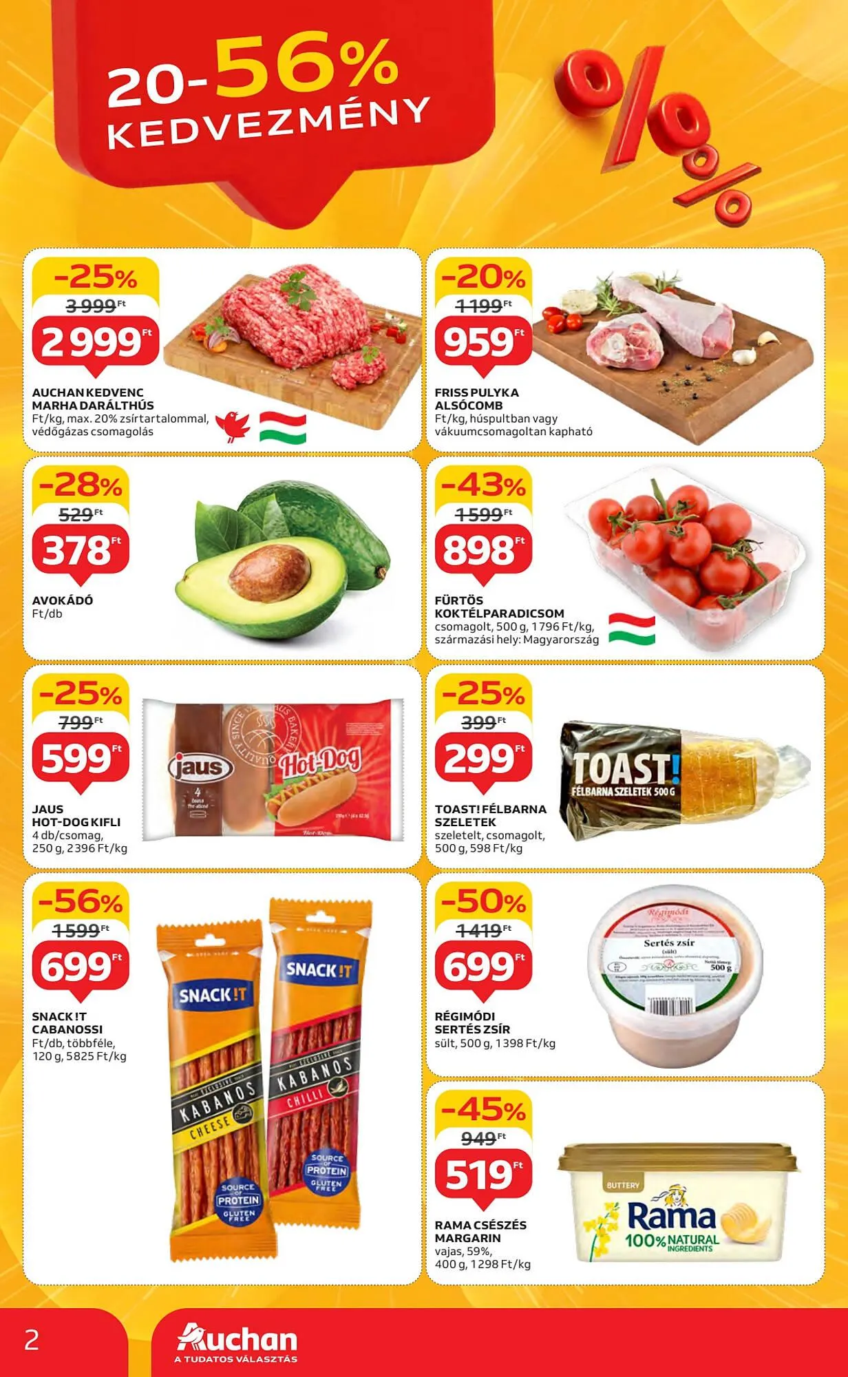 Katalógus Auchan akciós újság március 13.-tól március 19.-ig 2025. - Oldal 2