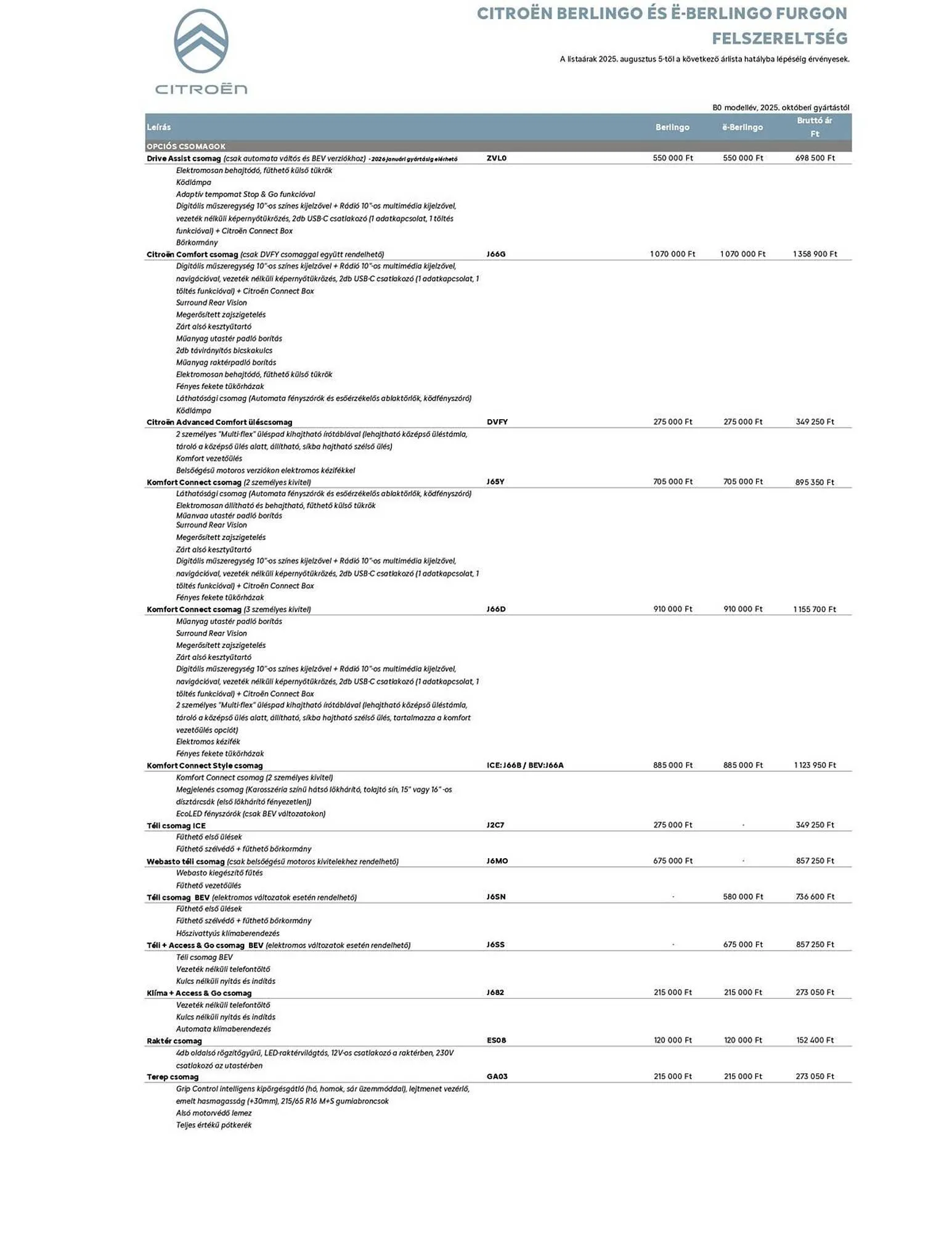 Katalógus Citroën akciós újság szeptember 19.-tól október 21.-ig 2025. - Oldal 4