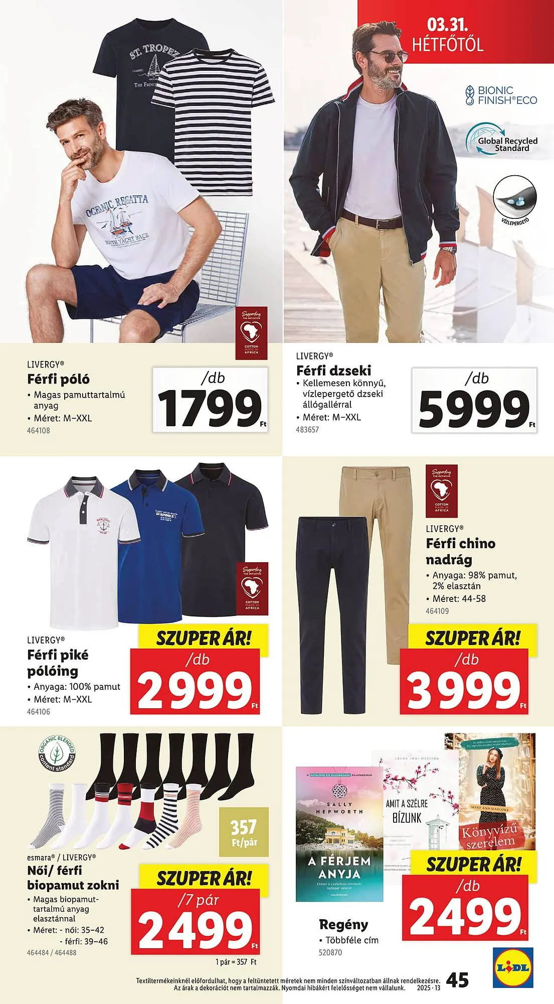 Katalógus Lidl akciós újság március 27.-tól április 2.-ig 2025. - Oldal 45