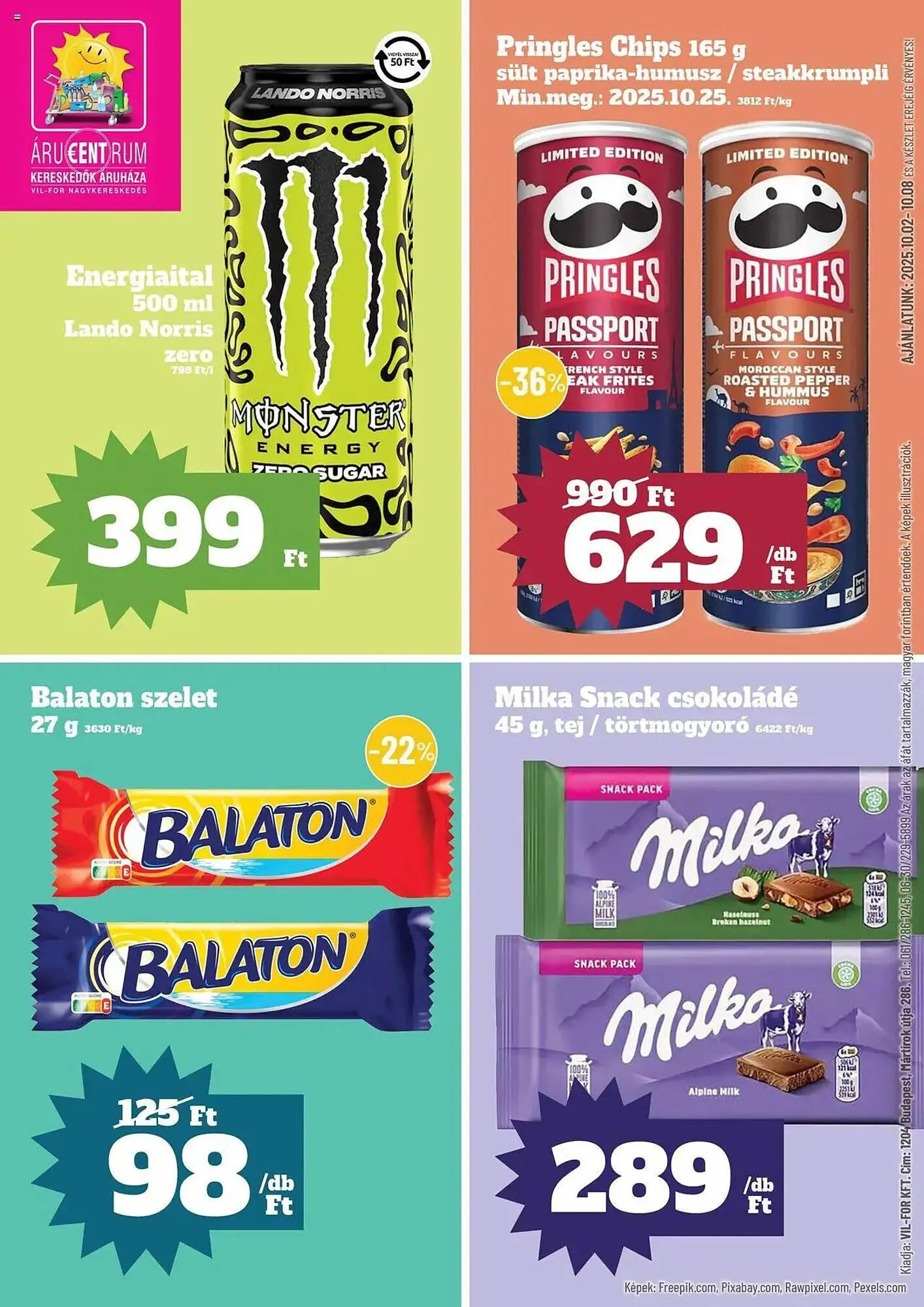 Vil-For akciós újság - 1