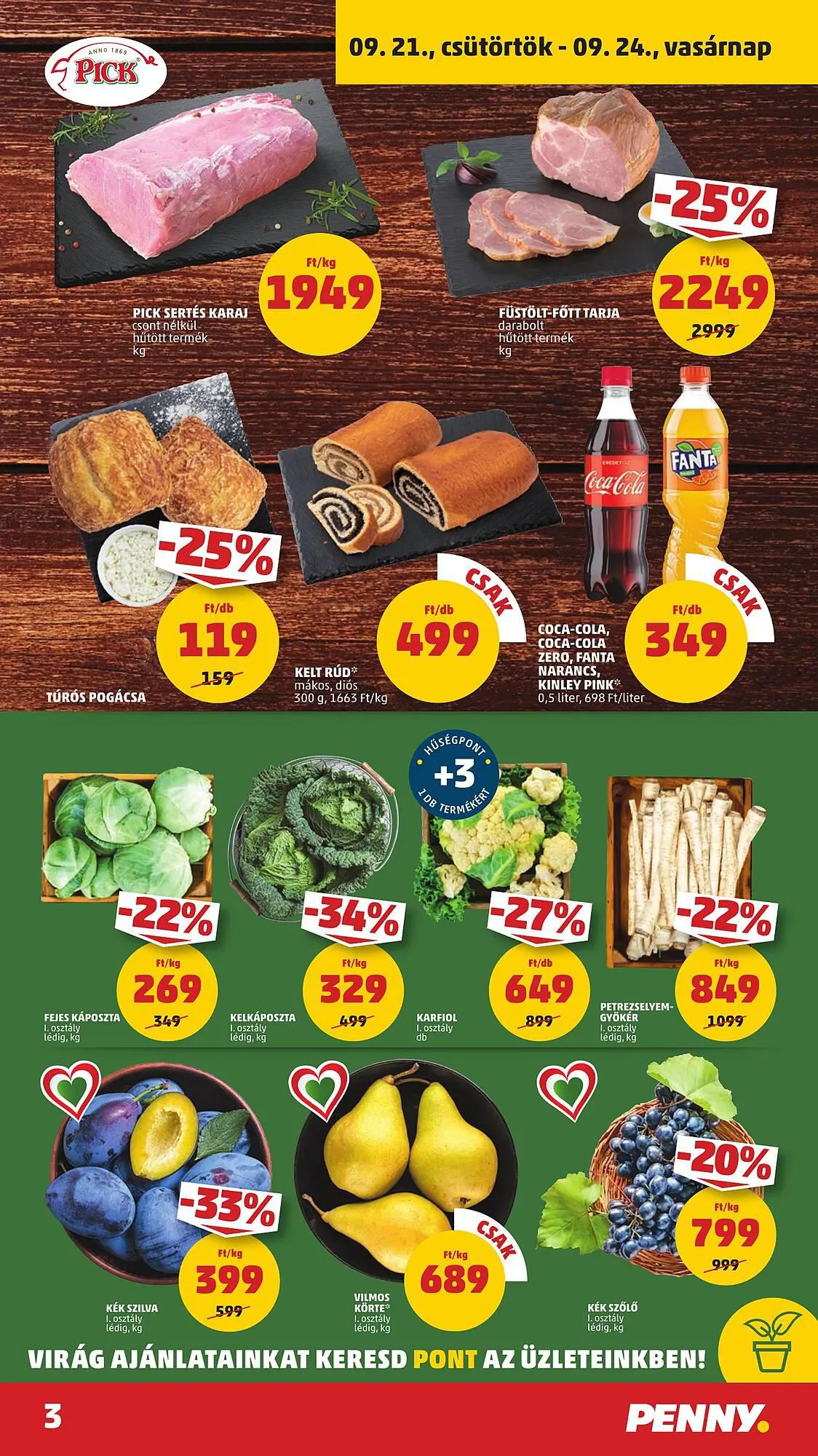 Katalógus PENNY akciós újság szeptember 21.-tól szeptember 27.-ig 2023. - Oldal 3