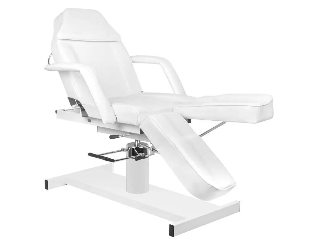 BEAUTYONE Pedi Hydra hidraulikus pedikűrös kezelőszék 180*63 cm | 70 kg | fehér