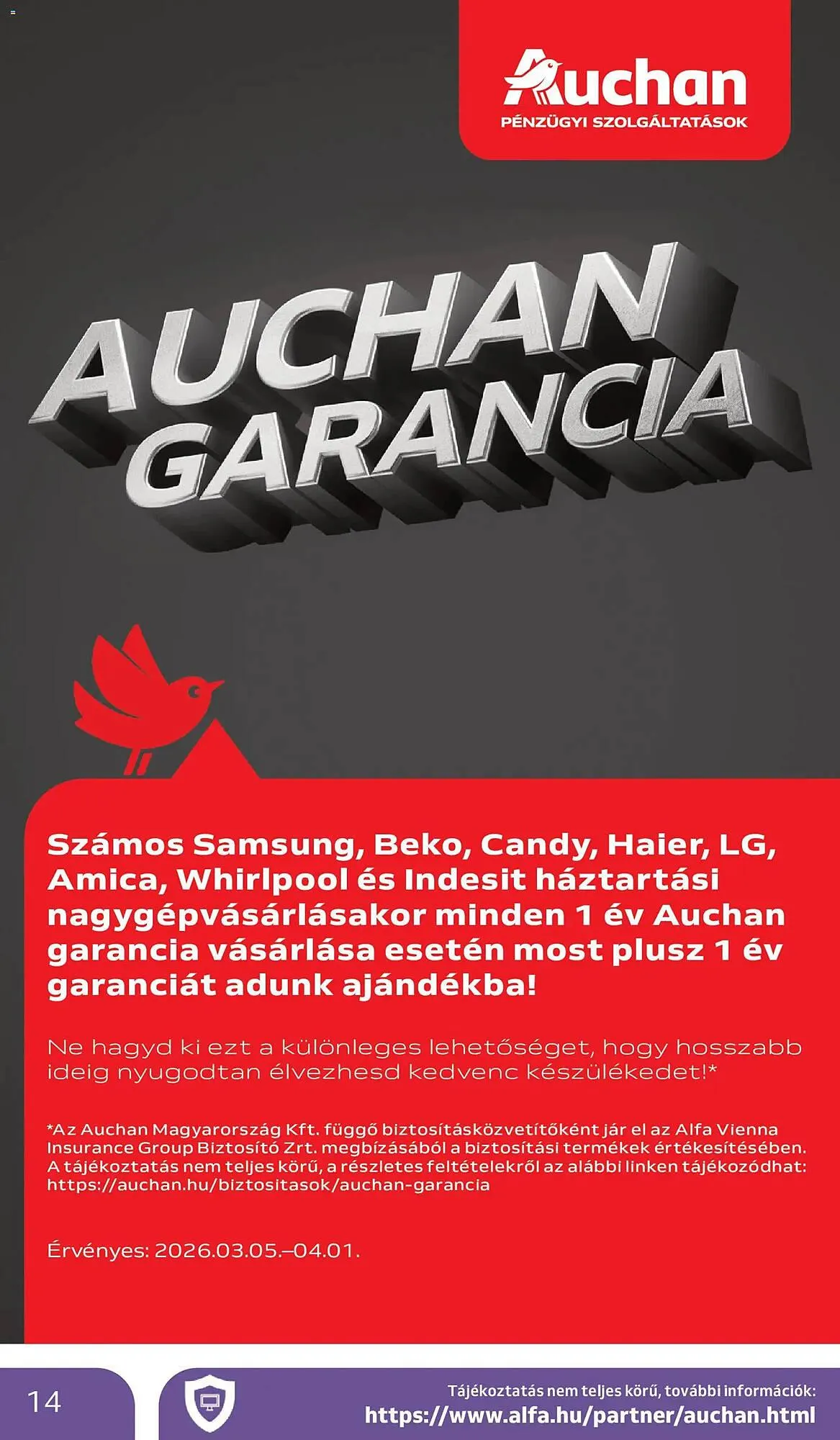 Katalógus Auchan akciós újság március 5.-tól március 18.-ig 2026. - Oldal 14
