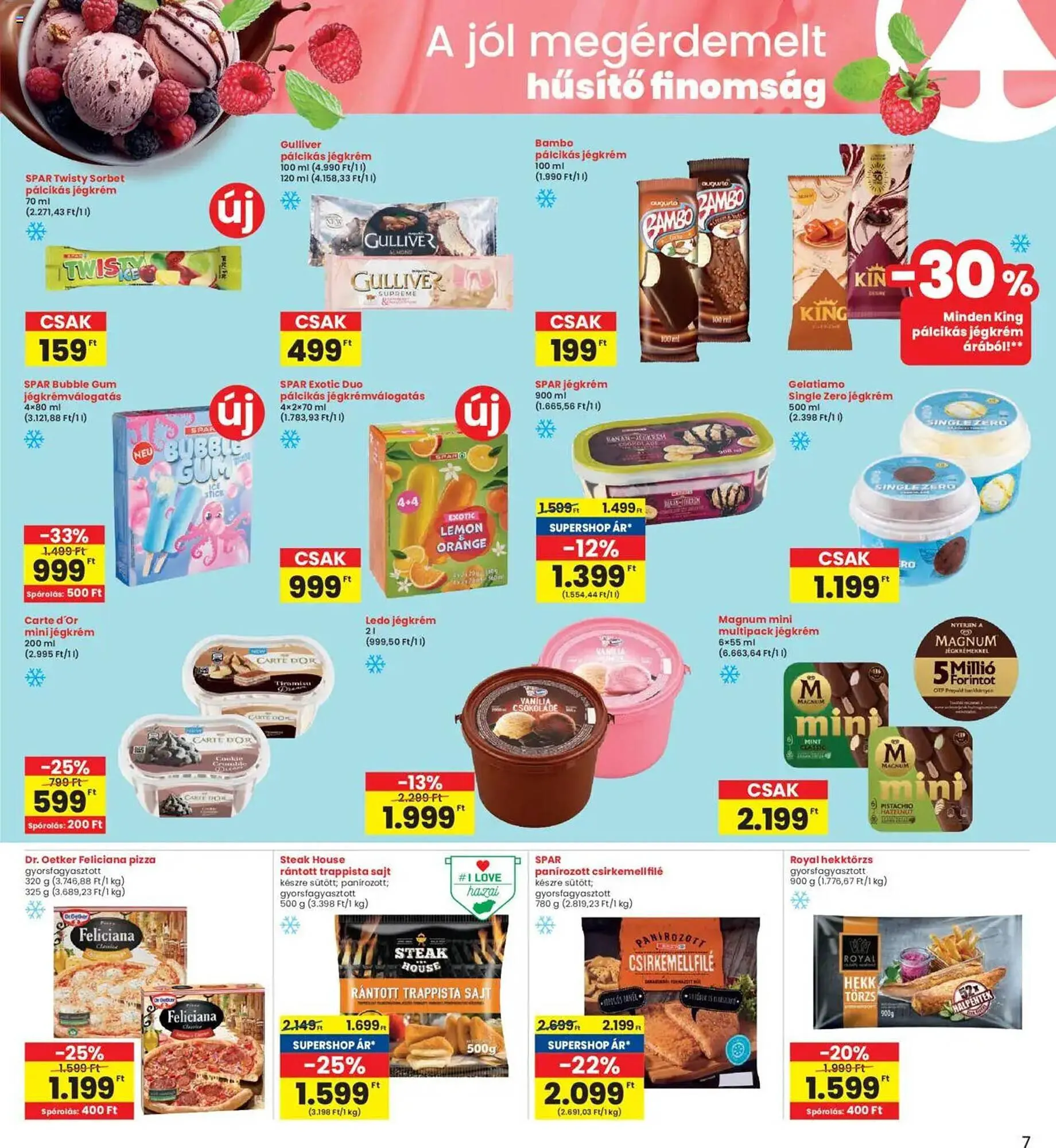 Katalógus Interspar akciós újság július 31.-tól augusztus 6.-ig 2025. - Oldal 7