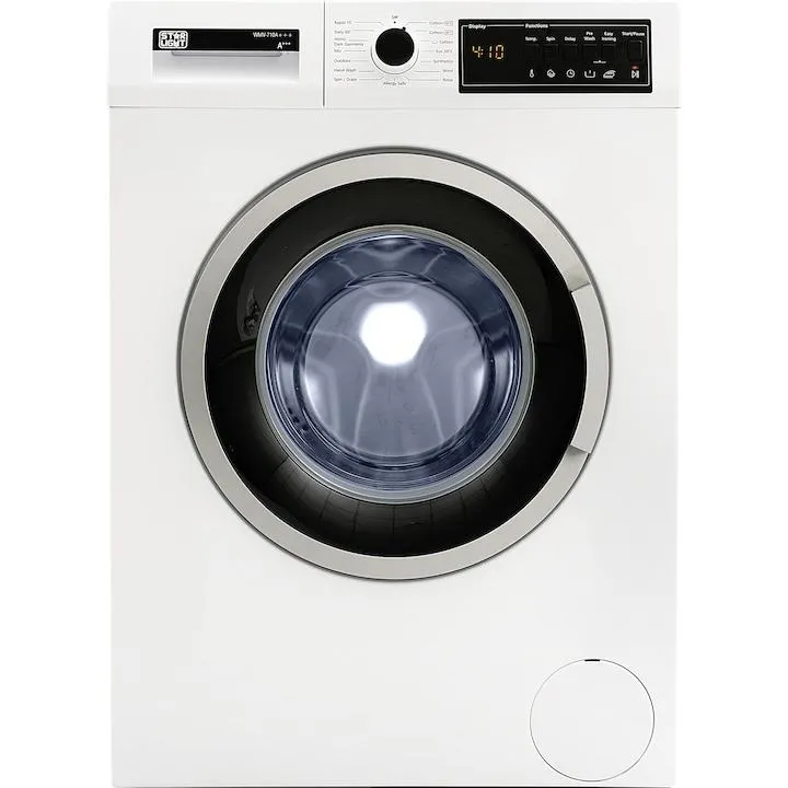 Star-Light WMV-710D Mosógép, 7 kg, 1000 ford/perc, LED kijelző, Allergy safe, D energiaosztály, Fehér