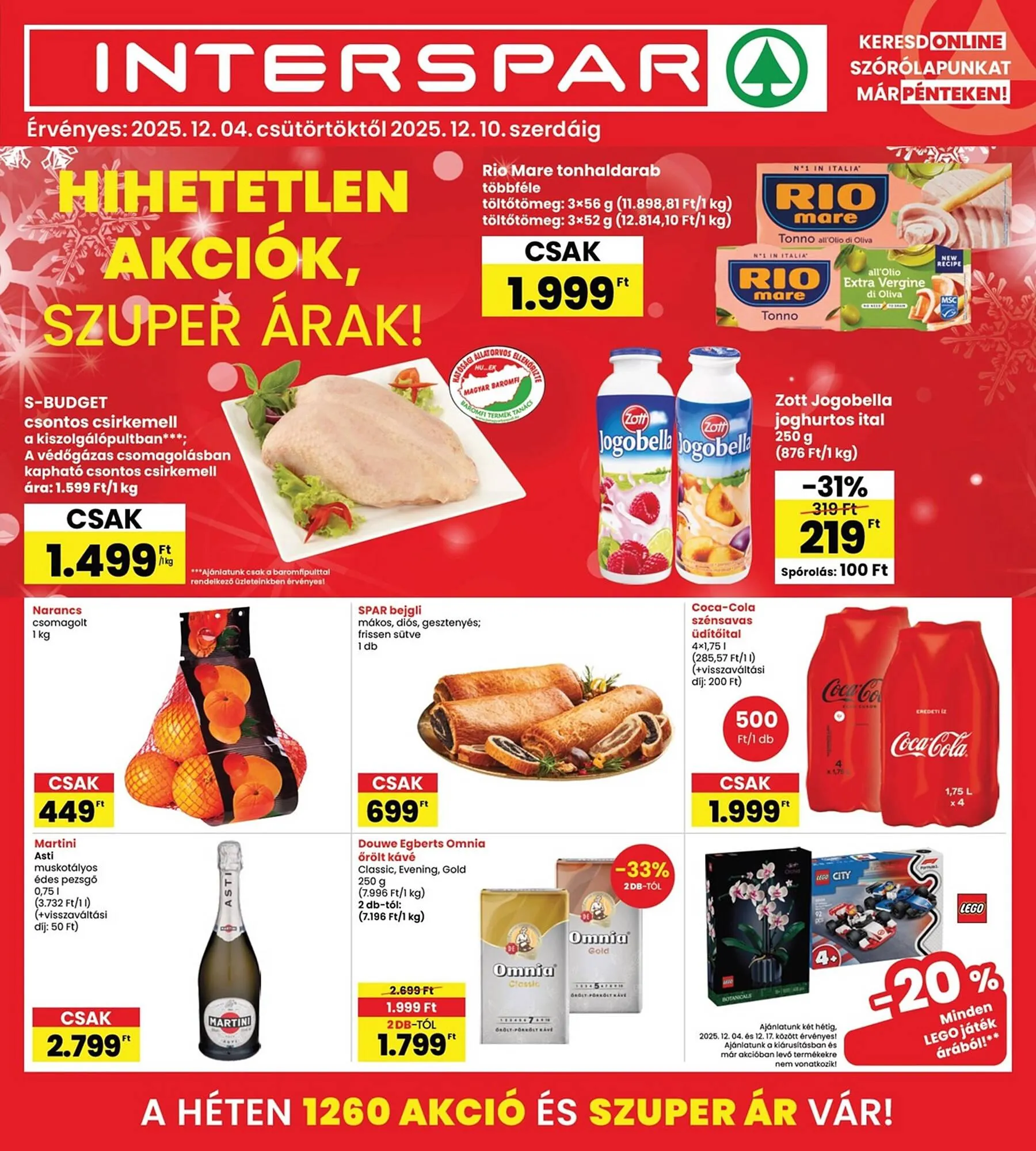 Interspar akciós újság - 1