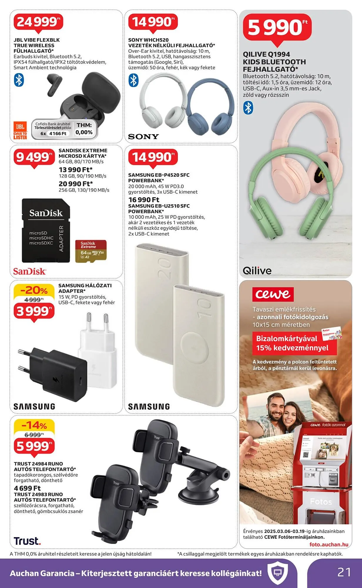 Katalógus Auchan akciós újság március 6.-tól március 19.-ig 2025. - Oldal 21
