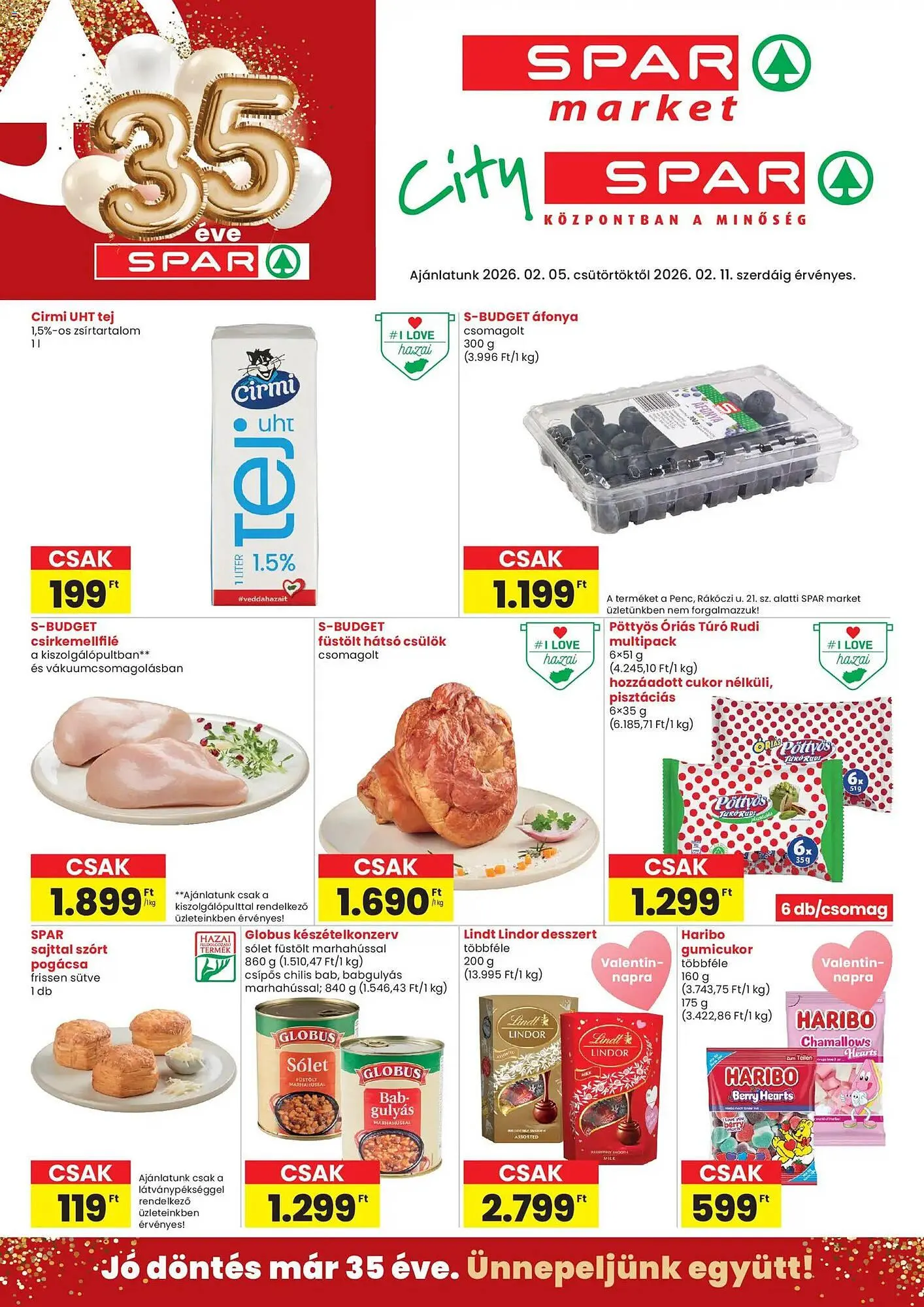 Spar akciós újság - 1