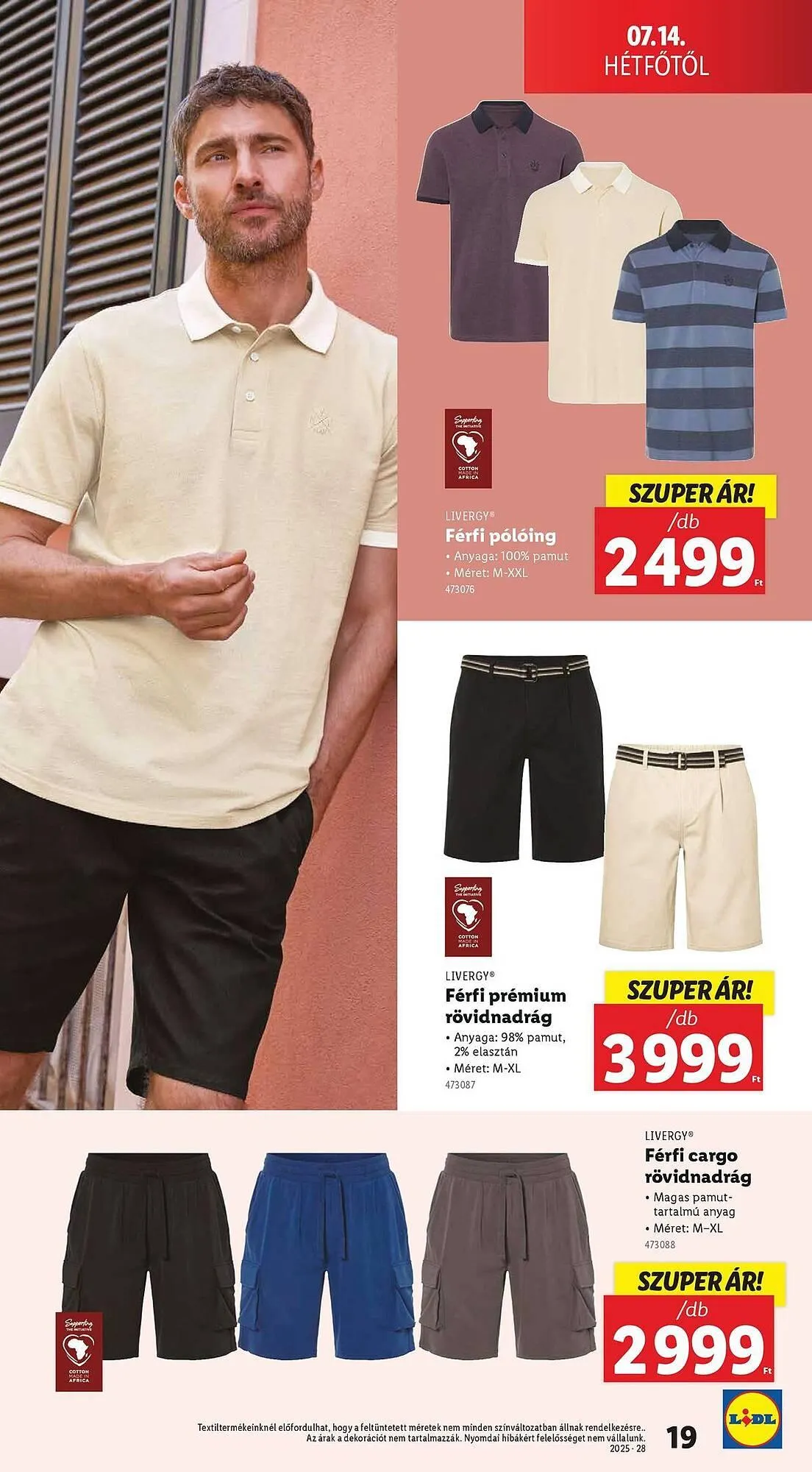 Katalógus Lidl akciós újság július 10.-tól július 16.-ig 2025. - Oldal 19