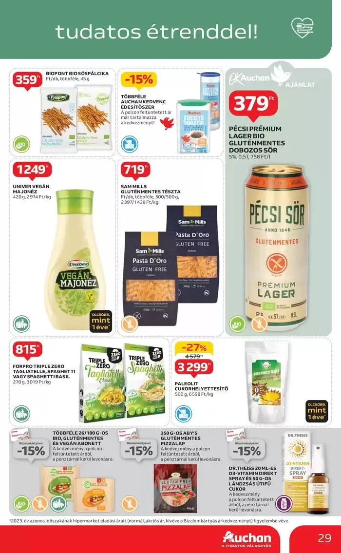 Katalógus Catalog Auchan október 28.-tól november 6.-ig 2024. - Oldal 29