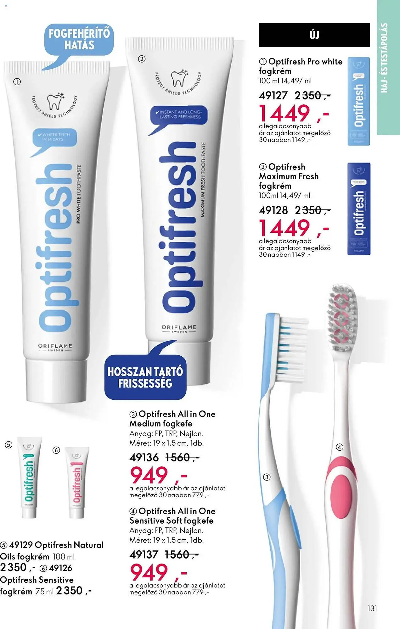 Katalógus Oriflame katalógus január 21.-tól február 10.-ig 2026. - Oldal 131