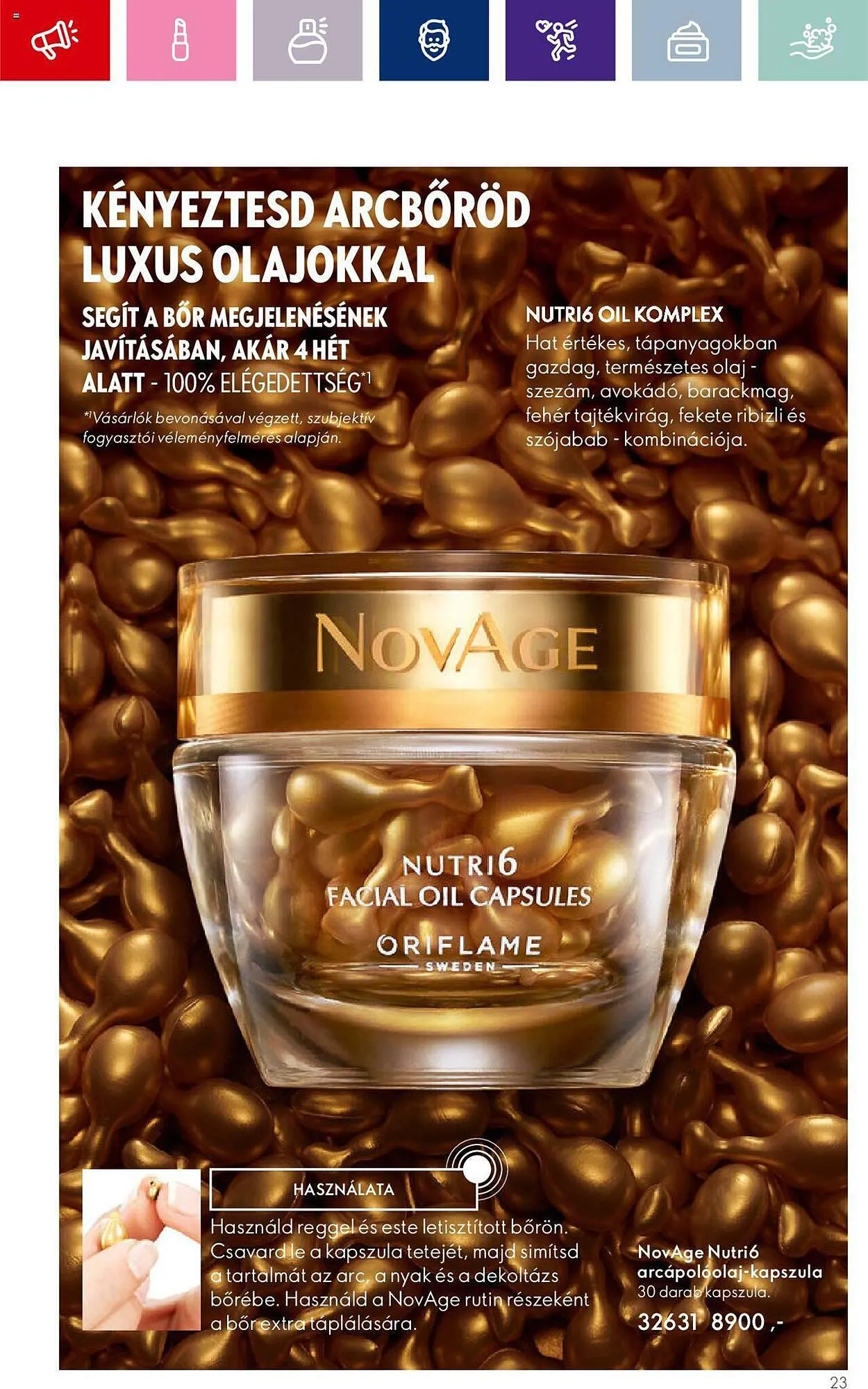 Katalógus Oriflame akciós újság szeptember 20.-tól október 10.-ig 2023. - Oldal 23