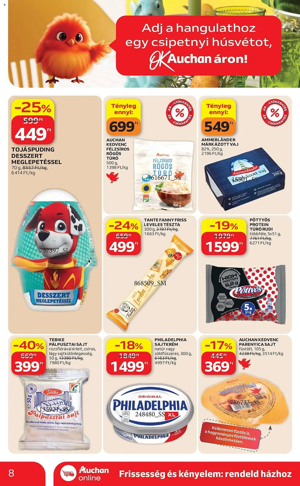 Katalógus Auchan akciós újság március 26.-tól április 8.-ig 2026. - Oldal 8