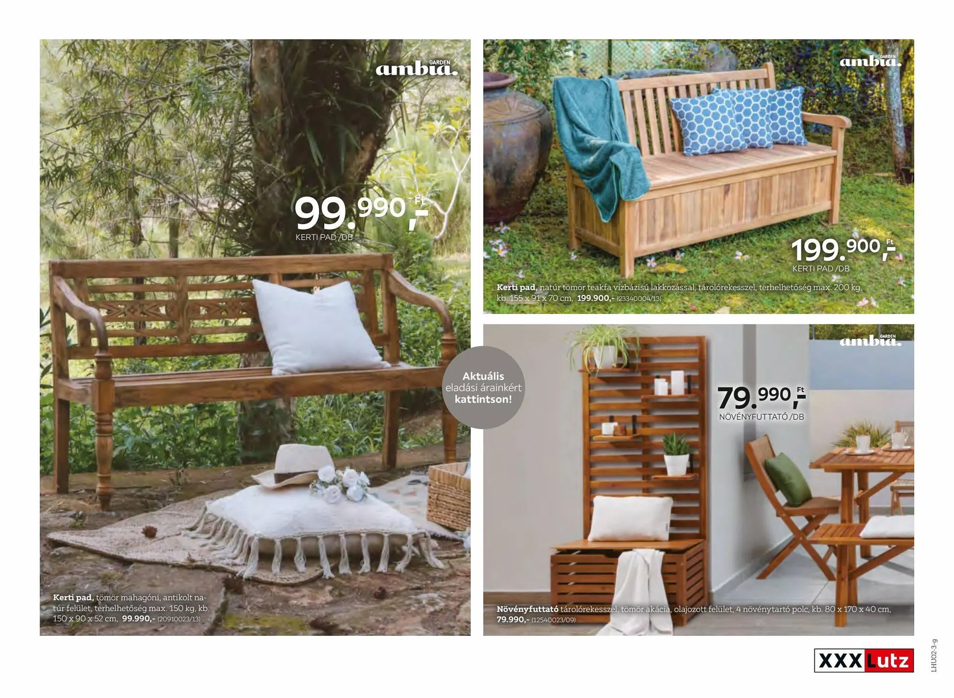 Katalógus XXXLutz akciós újság április 17.-tól december 31.-ig 2023. - Oldal 39